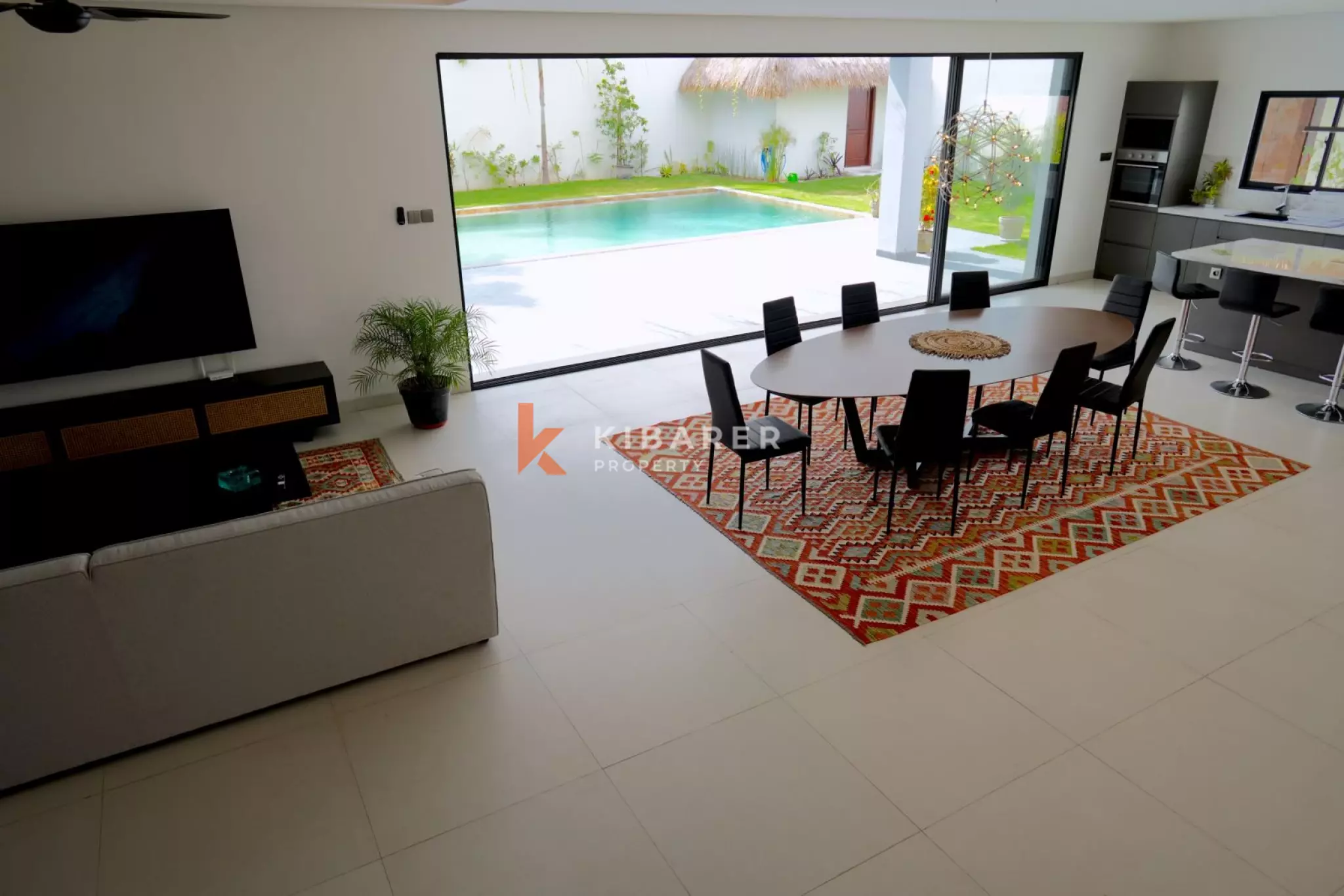 Brand New Modern Three-Bedroom Villa in Seminyak with Garden