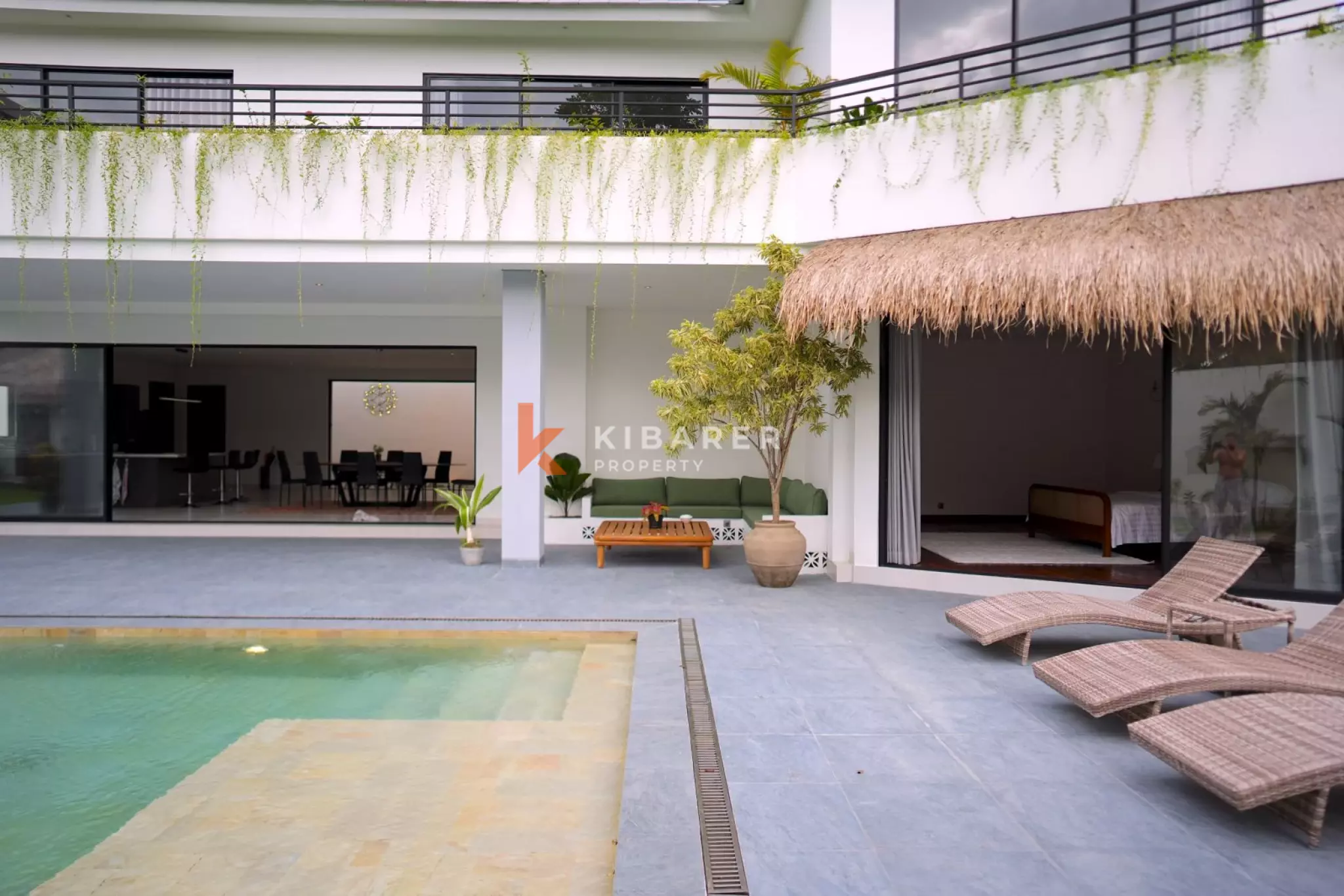 Brand New Modern Three-Bedroom Villa in Seminyak with Garden