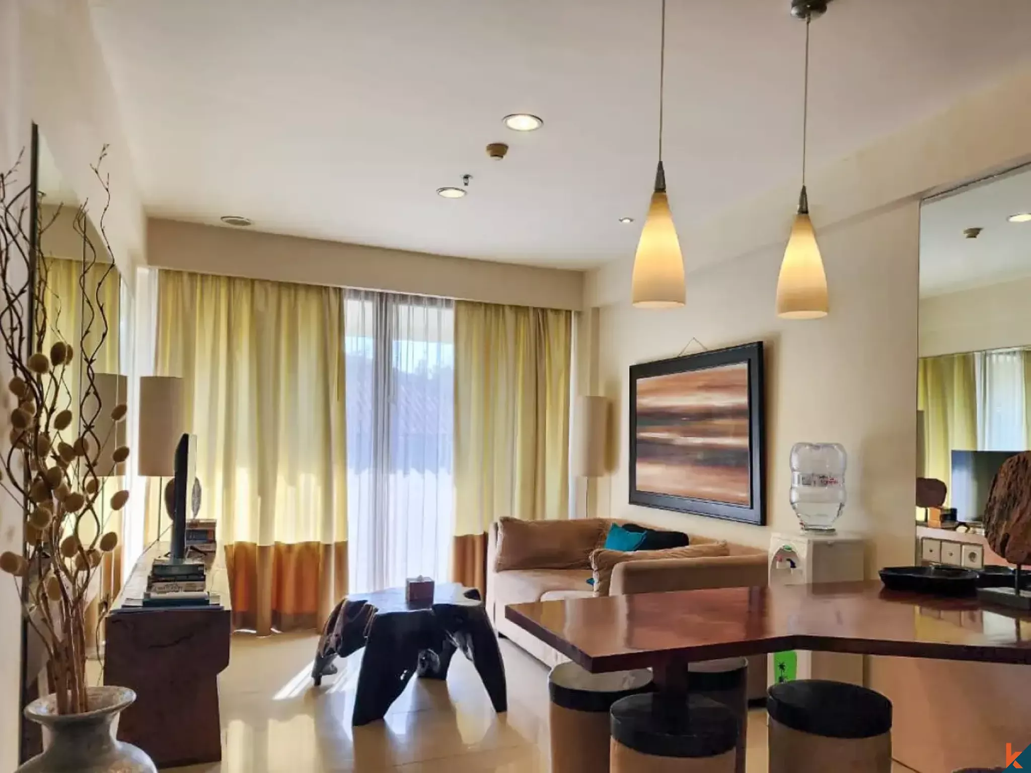 Amazing freehold one bedroom property part of exclusive hotel and residence in Kuta