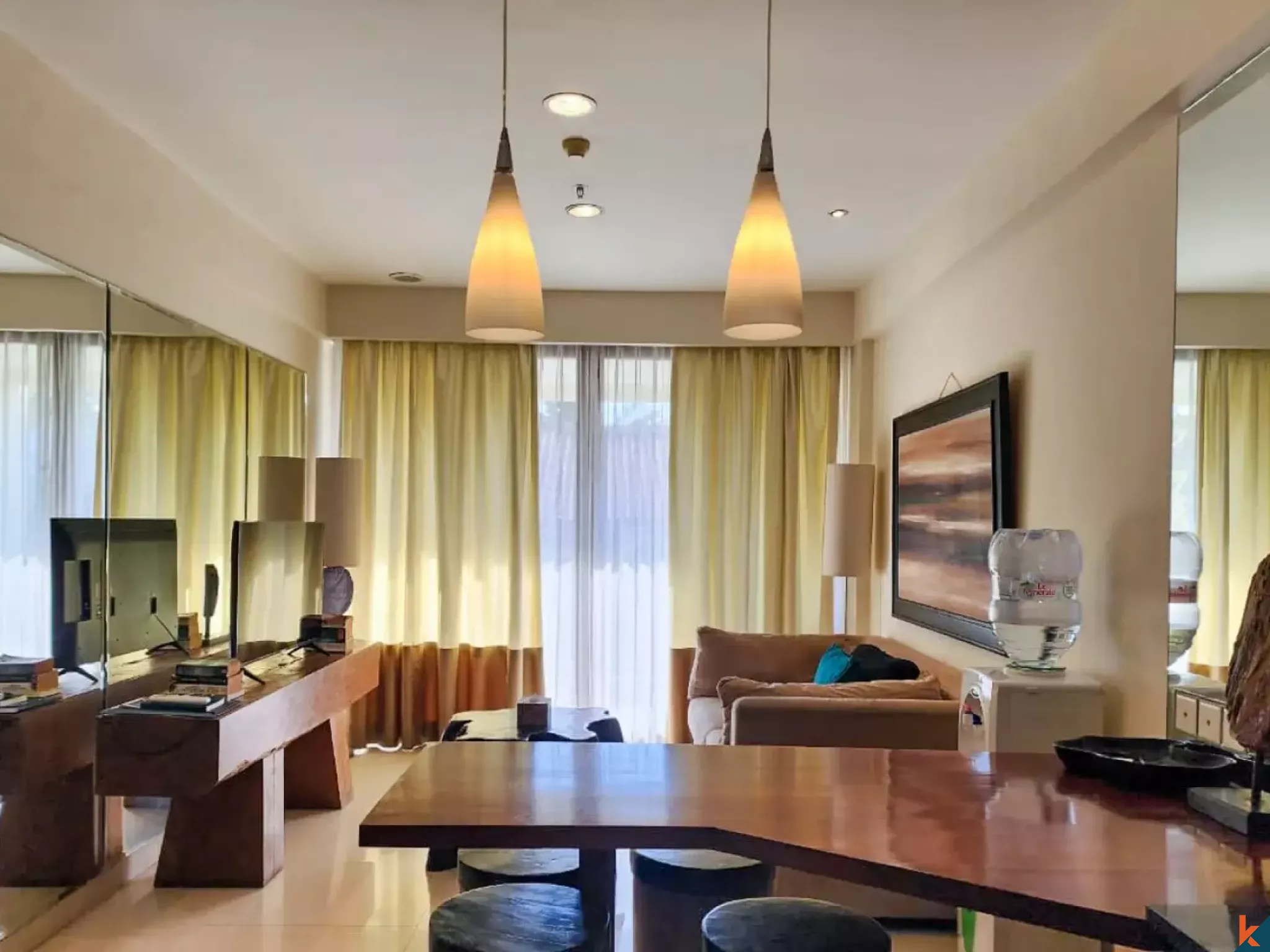 Amazing freehold one bedroom property part of exclusive hotel and residence in Kuta