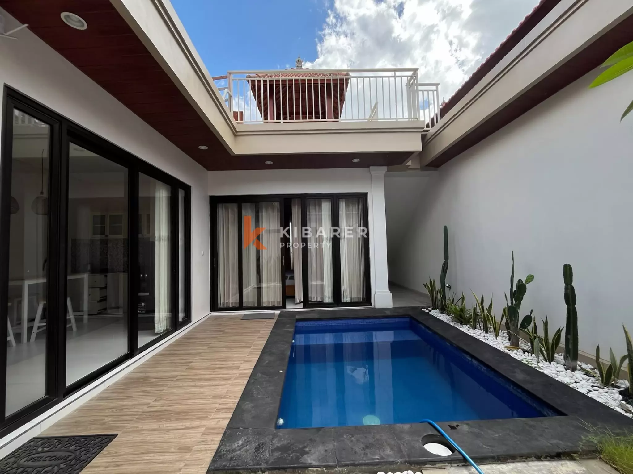 Charming One-Bedroom Villa Near Balangan Beach with Sunset and Ocean View from Private Rooftop ( 3 units available )