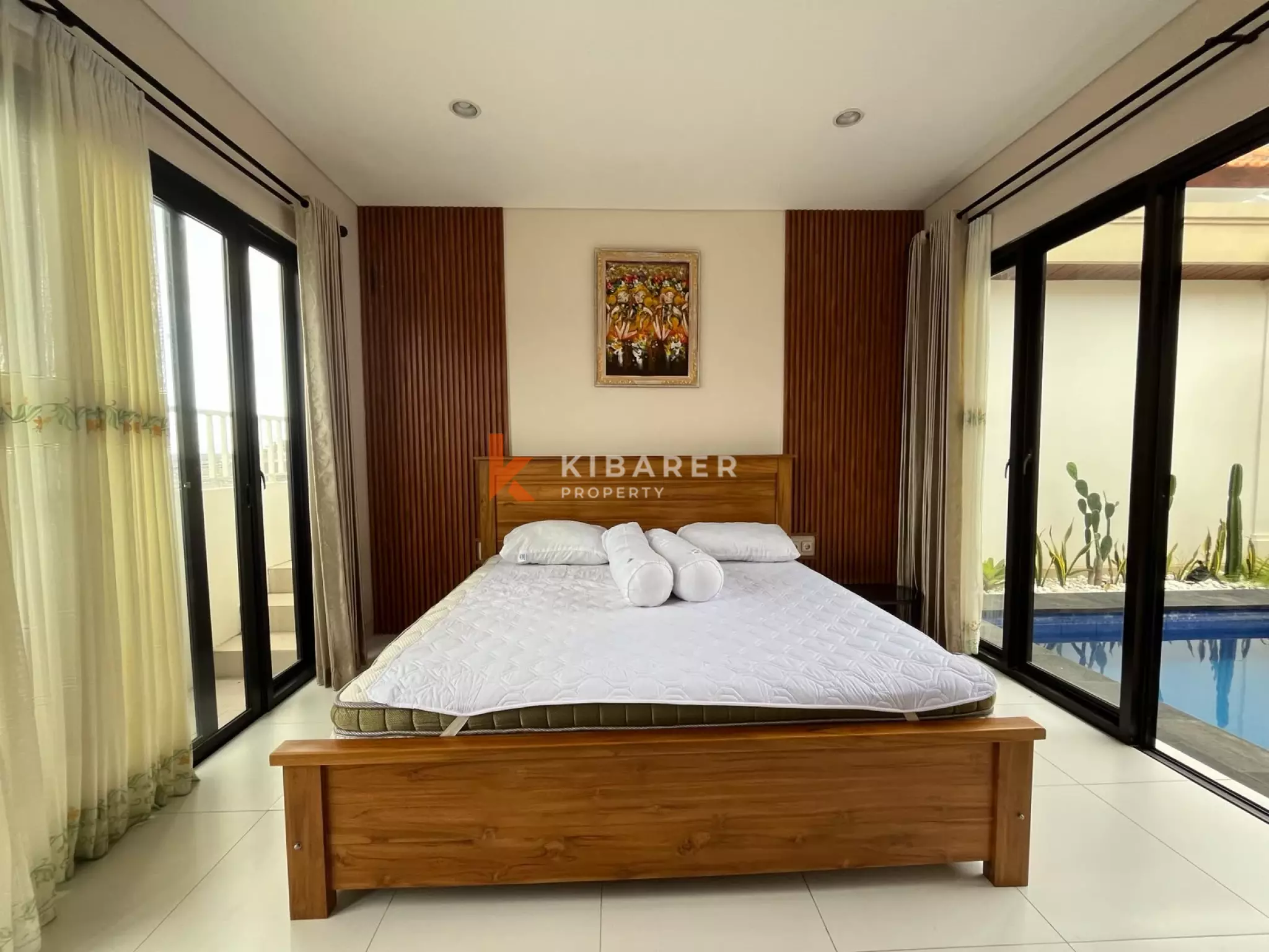 Charming One-Bedroom Villa Near Balangan Beach with Sunset and Ocean View from Private Rooftop ( 3 units available )