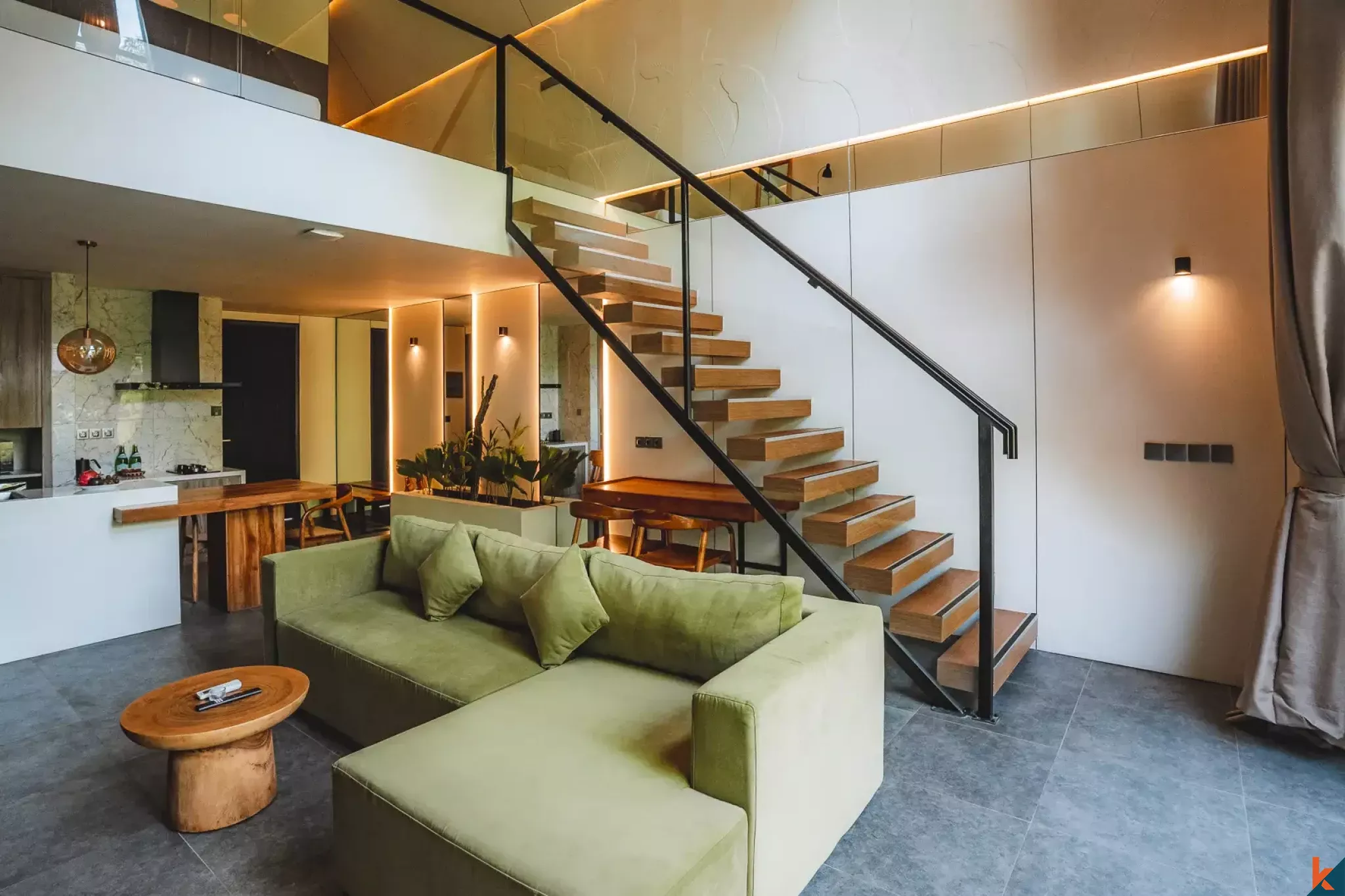 Properti Elegan Satu Kamar Tidur untuk Disewa di Ubud - Singapadu