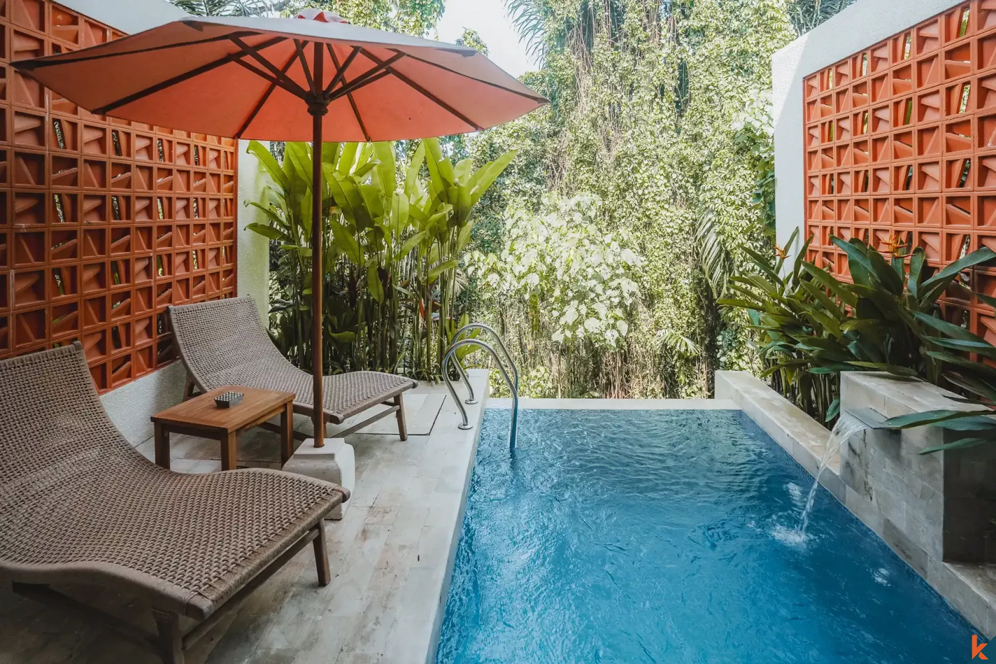 Properti Elegan Satu Kamar Tidur untuk Disewa di Ubud - Singapadu