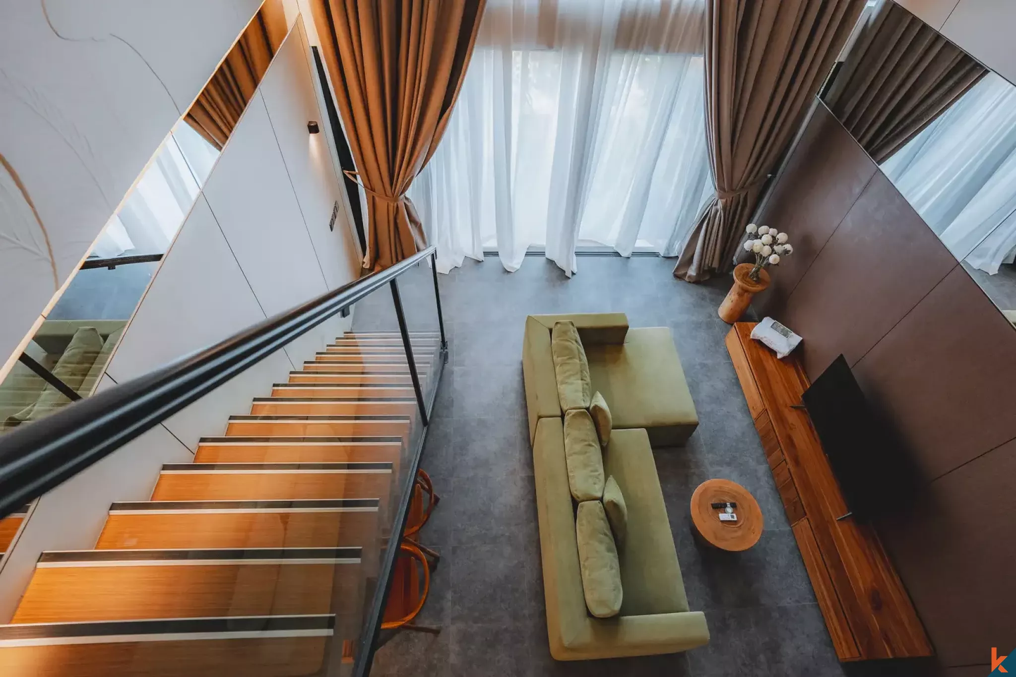 Properti Elegan Satu Kamar Tidur untuk Disewa di Ubud - Singapadu