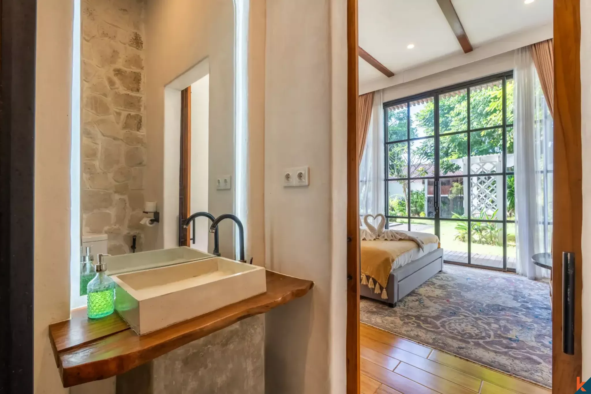 Modern Tropical Design Two Bedroom Leasehold Villa in Jimbaran