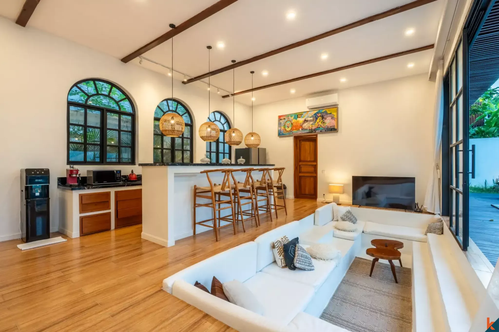 Modern Tropical Design Two Bedroom Leasehold Villa in Jimbaran