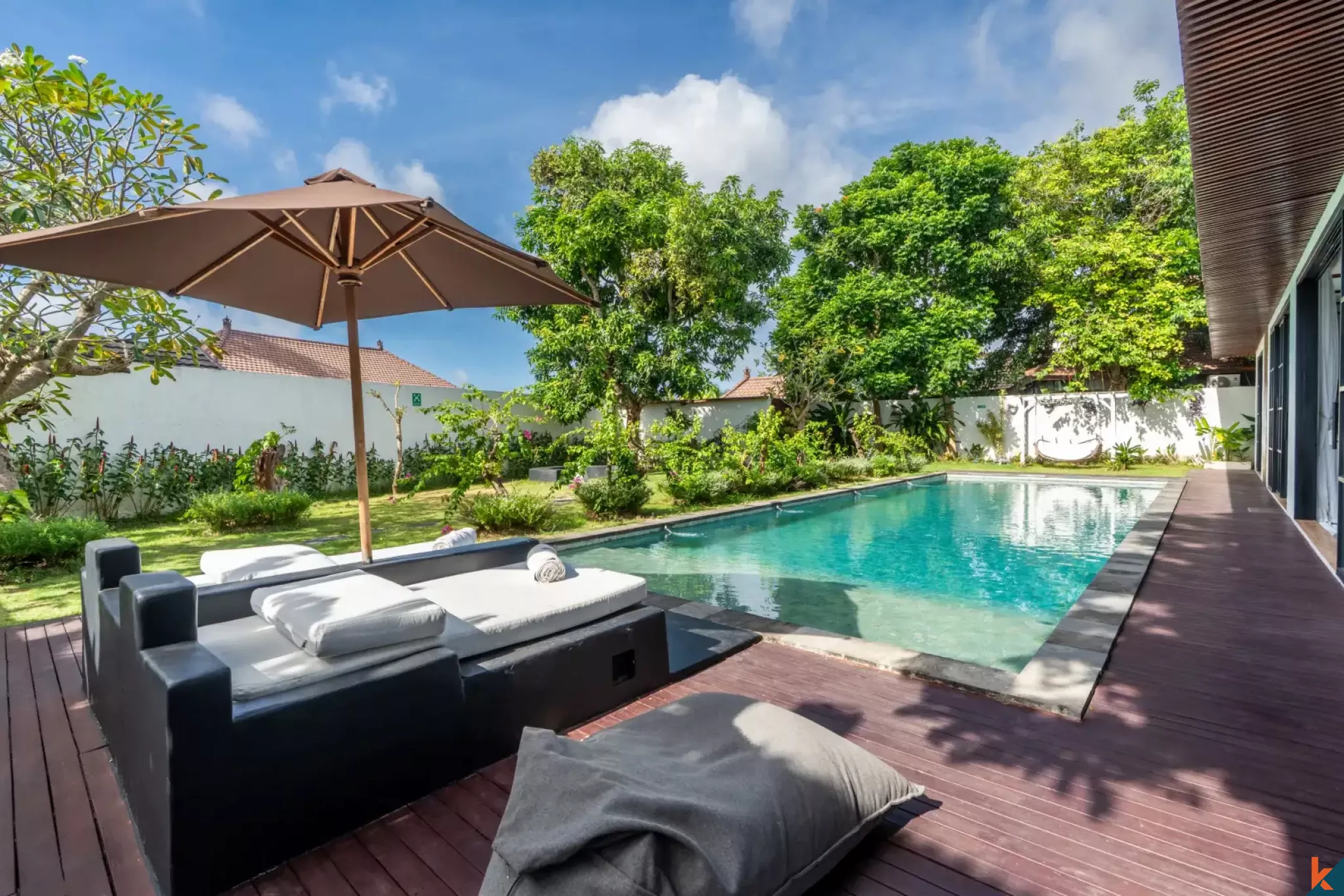 Modern Tropical Design Two Bedroom Leasehold Villa in Jimbaran