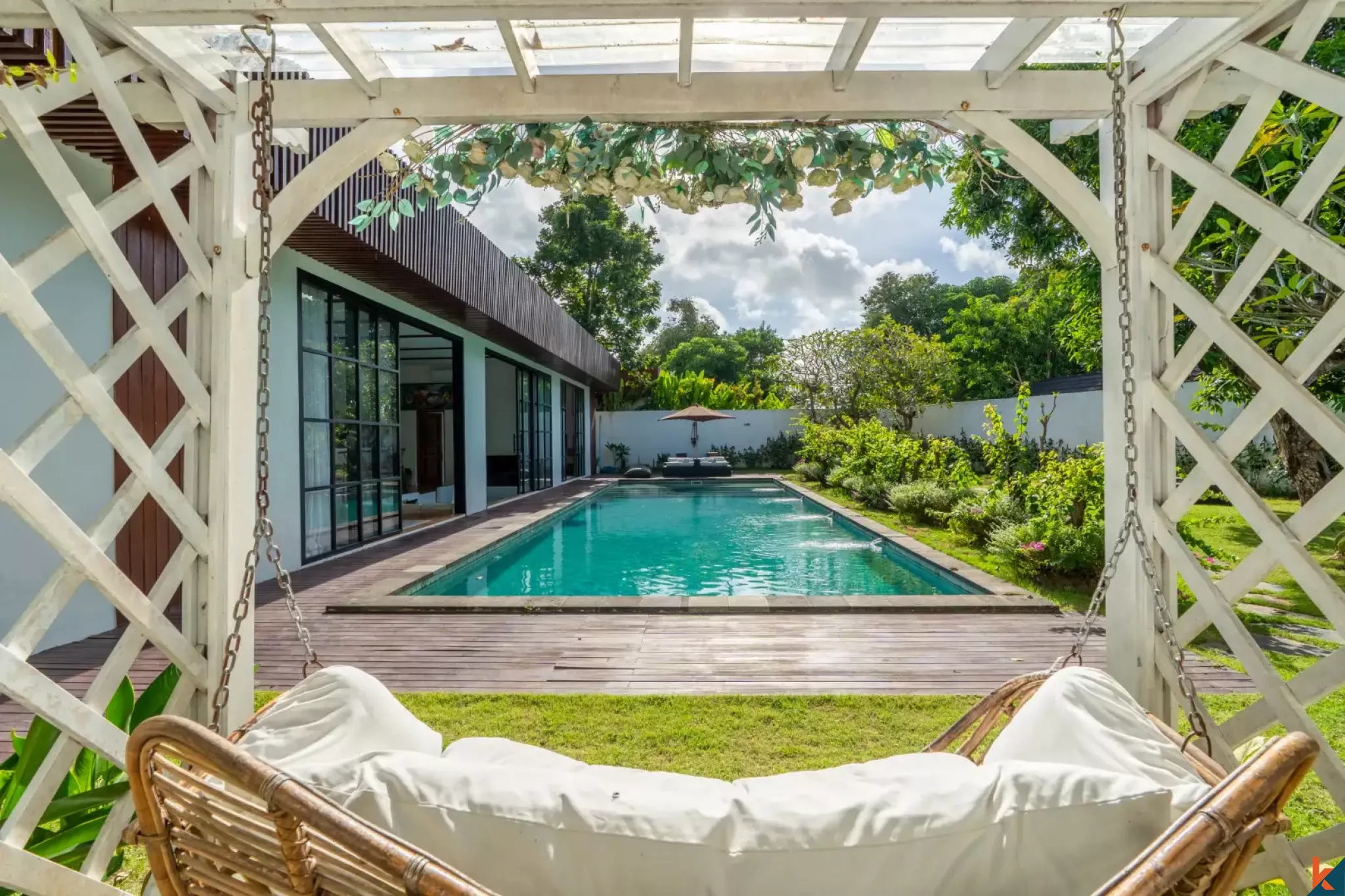 Modern Tropical Design Two Bedroom Leasehold Villa in Jimbaran