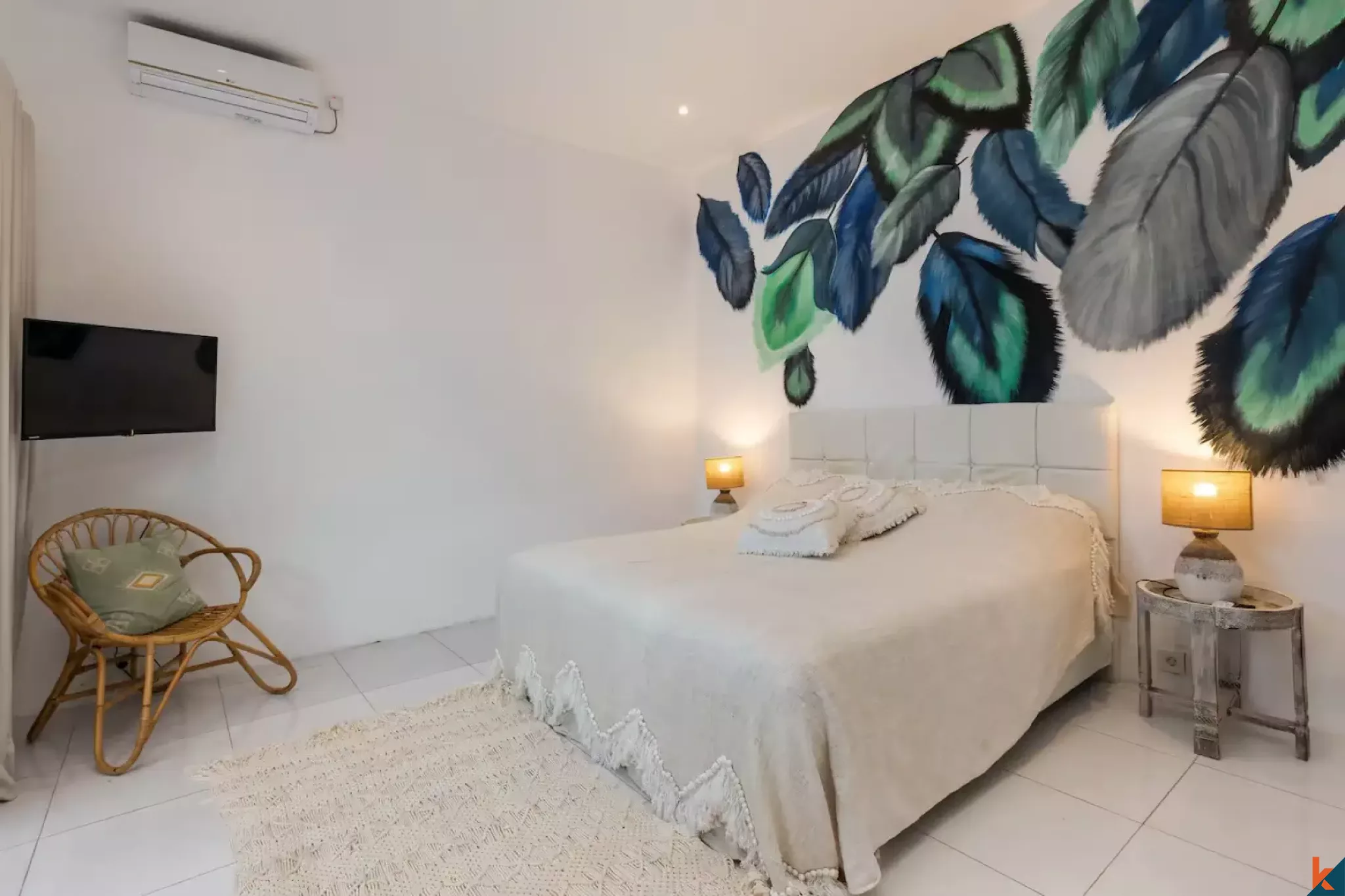 Serene Three Bedroom Leasehold Property with Rice Field Views in Ubud - Pejeng