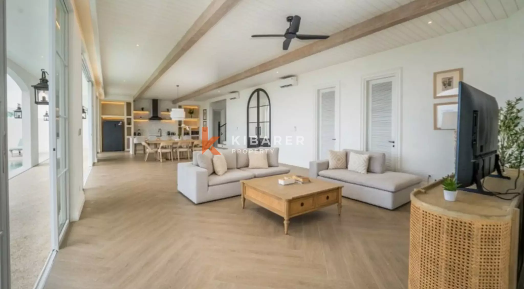 Ocean View Four Bedroom Villa with Rooftop Entertaining Area in Ungasan