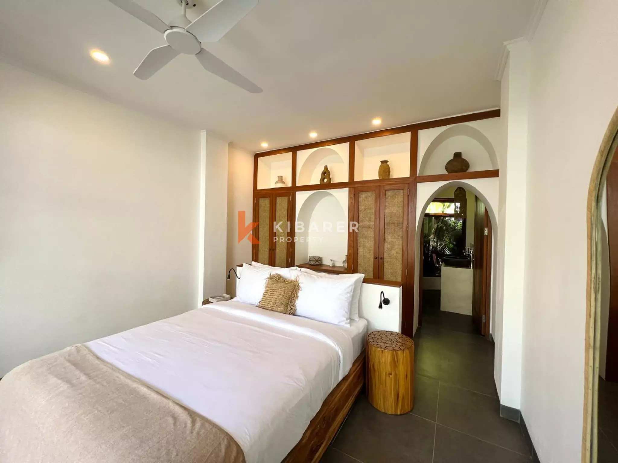 Modern Tropical Three-Bedroom Villa with Open Living & Rooftop Retreat in Tumbak Bayuh