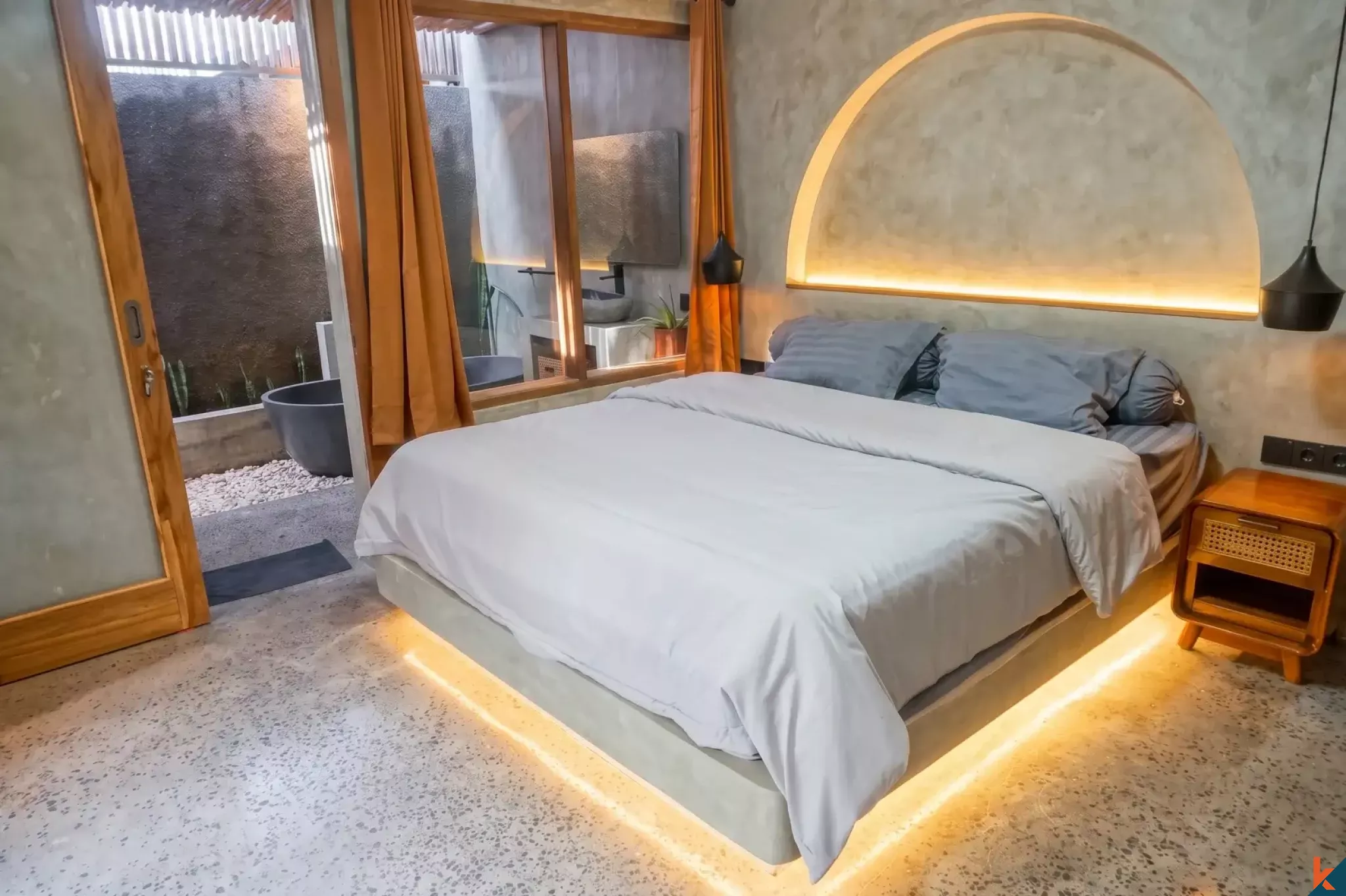 Vila Hak Sewa Tiga Kamar Tidur yang Menawan di Area Tenang Pecatu - Uluwatu