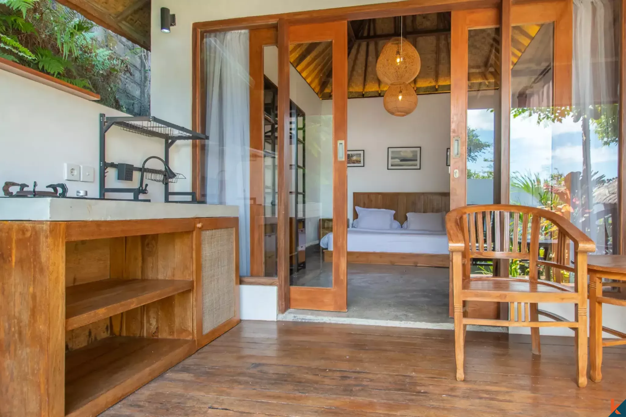 Magnifique villa d'une chambre en bail emphytéotique dans le quartier paisible de Pecatu - Uluwatu