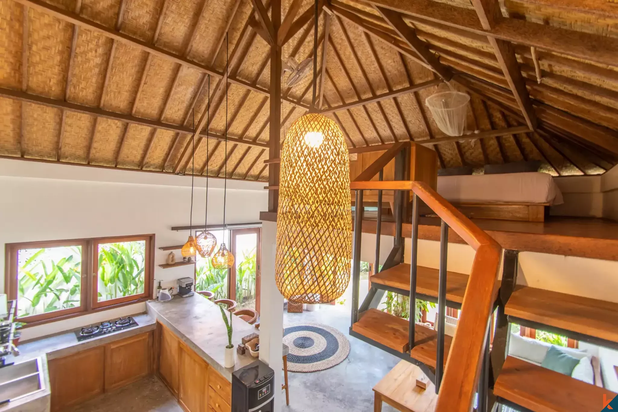 Magnifique villa d'une chambre en bail emphytéotique dans le quartier paisible de Pecatu - Uluwatu