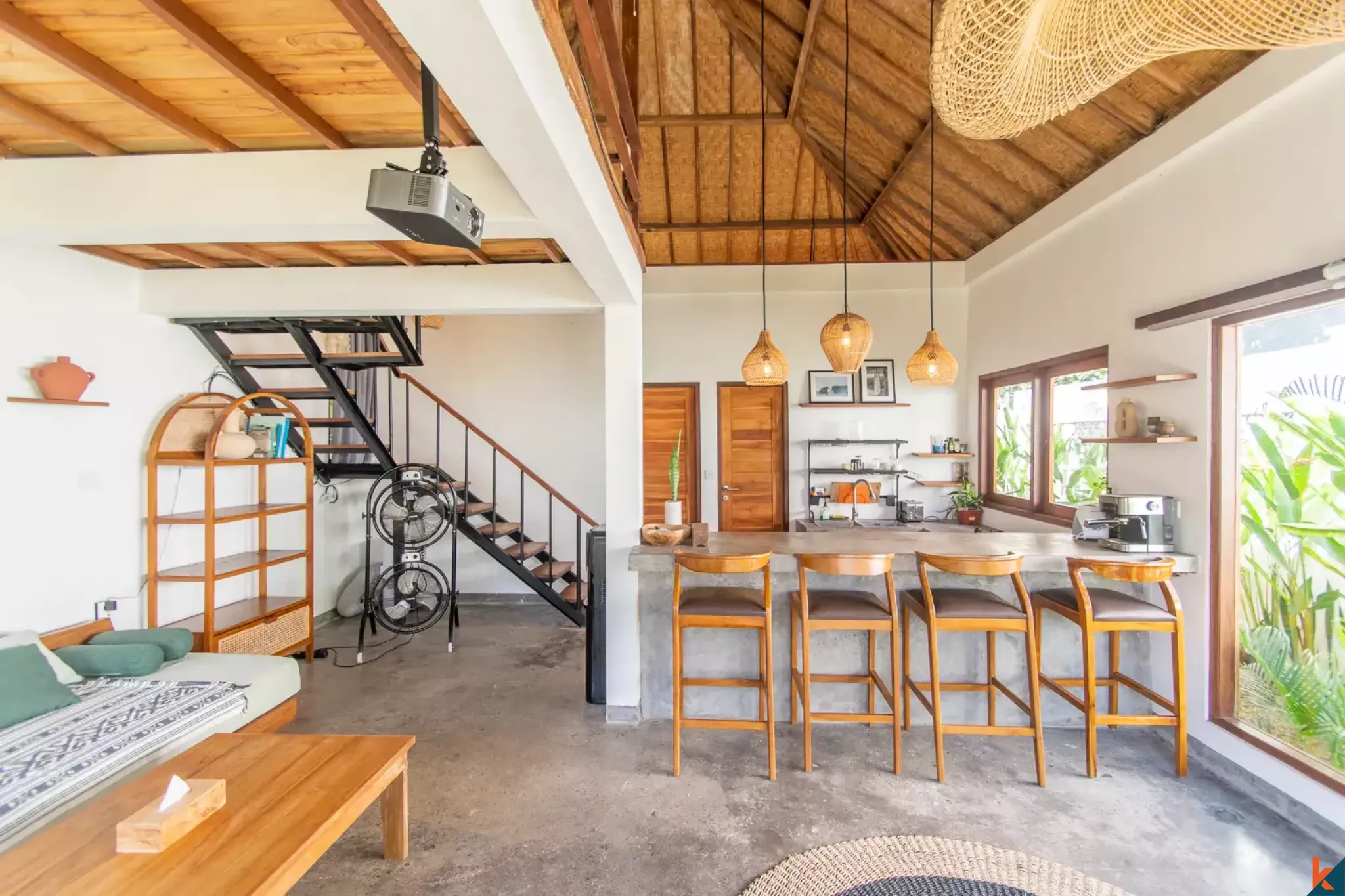 Magnifique villa d'une chambre en bail emphytéotique dans le quartier paisible de Pecatu - Uluwatu