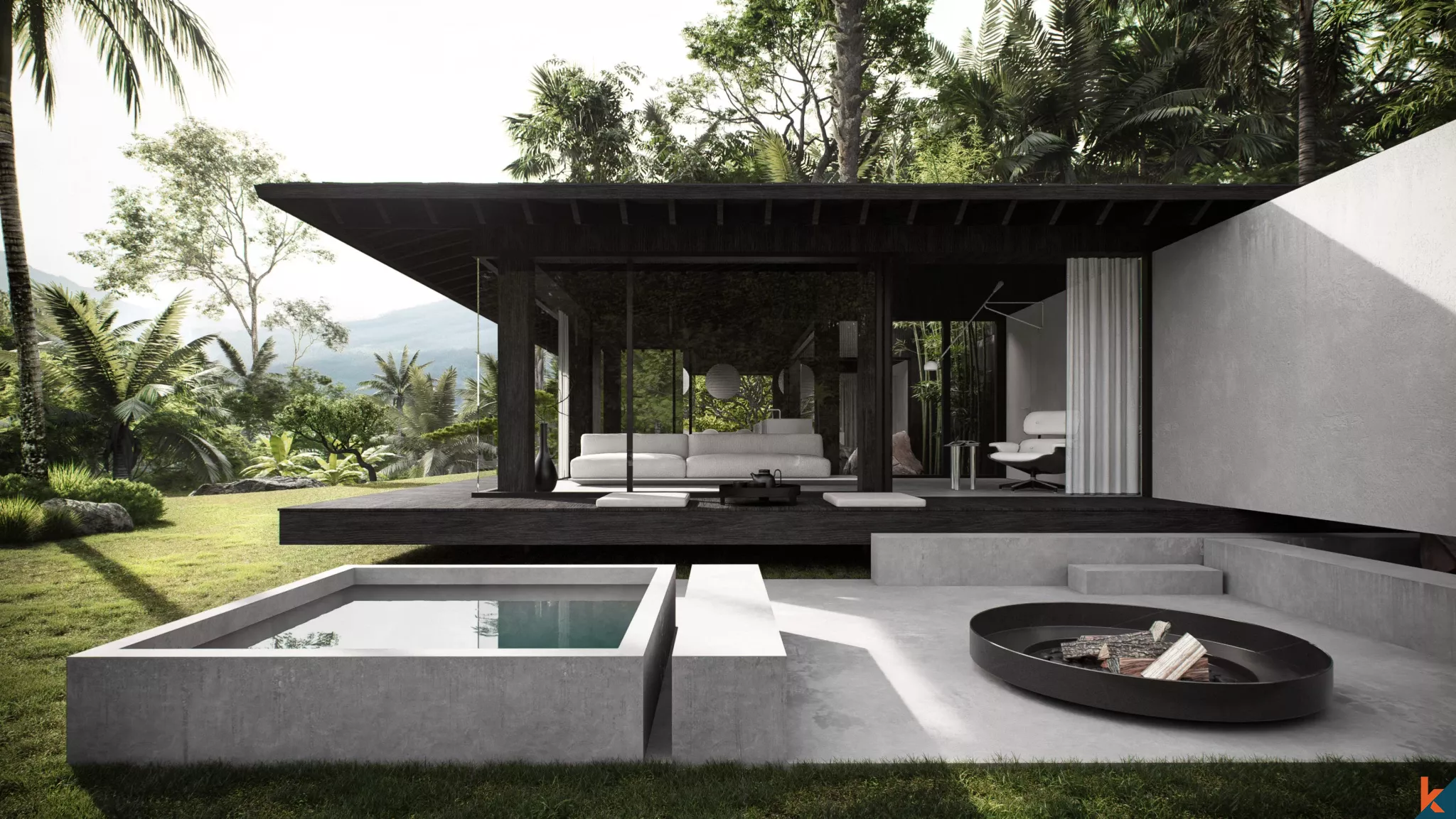 Upcoming Luxury 2-Bedroom Villa Surrounded by Ubud's Lush Nature