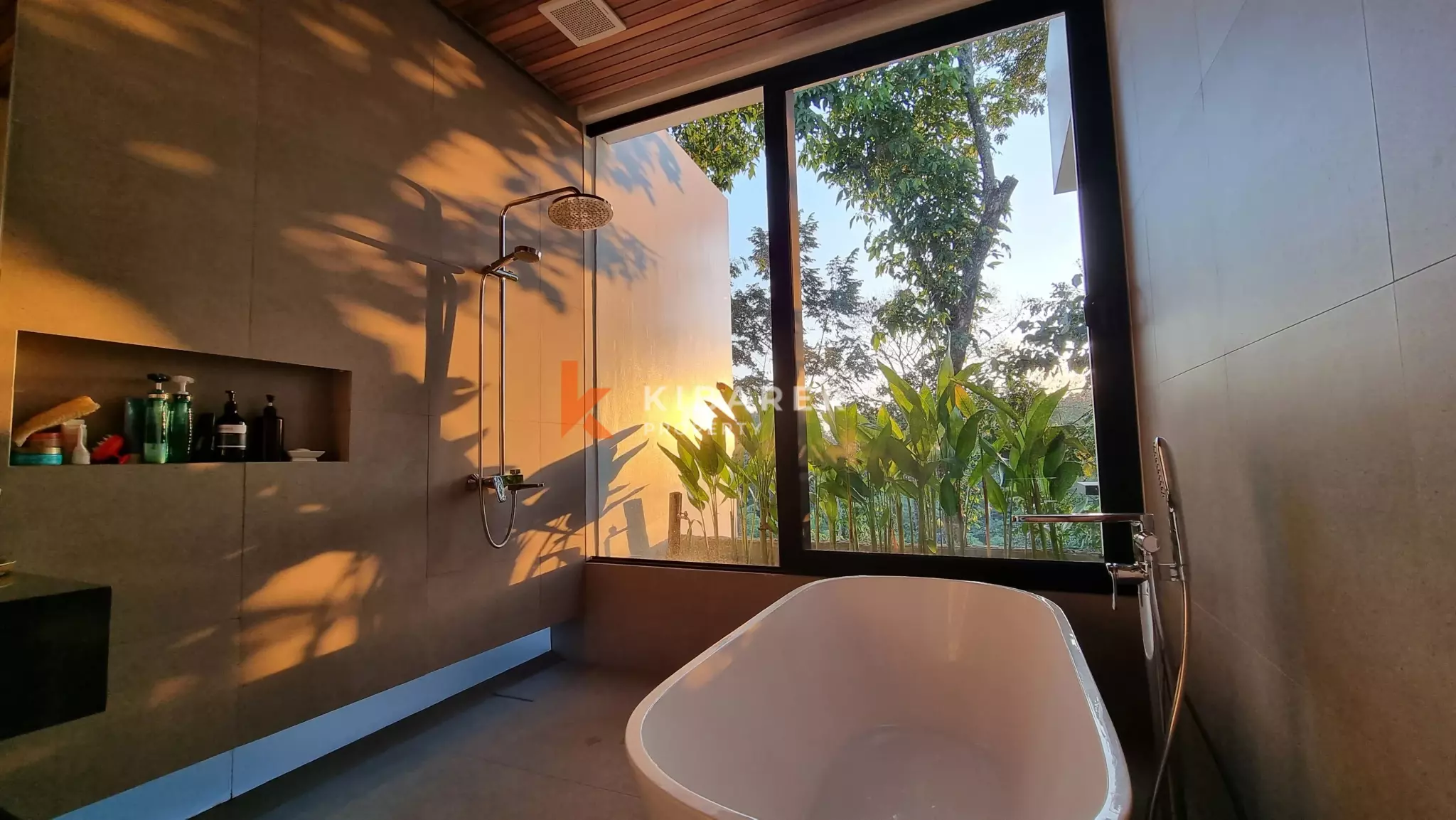 Elevated Modern Tropical Four-Bedroom Villa with Serene Valley Views in Tabanan