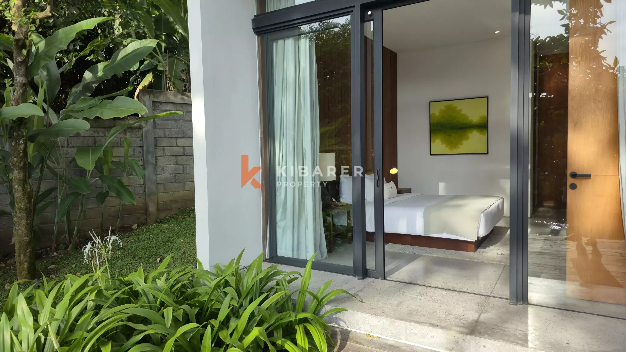 Elevated Modern Tropical Four-Bedroom Villa with Serene Valley Views in Tabanan