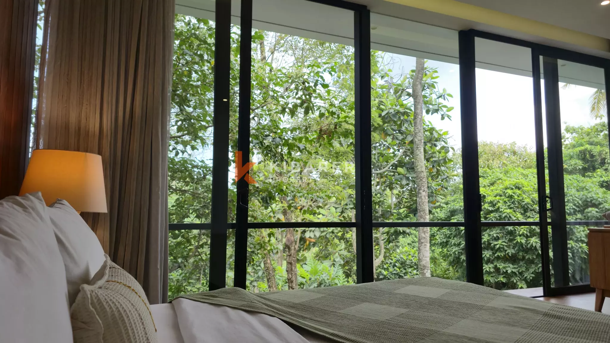 Elevated Modern Tropical Four-Bedroom Villa with Serene Valley Views in Tabanan