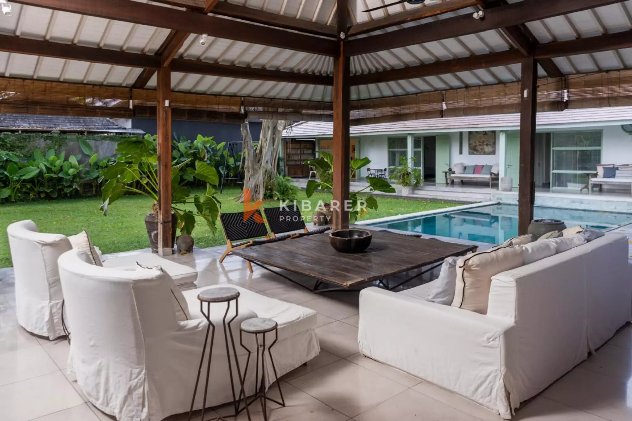 Timeless Tropical Four-Bedroom Villa with Open Living in Umalas