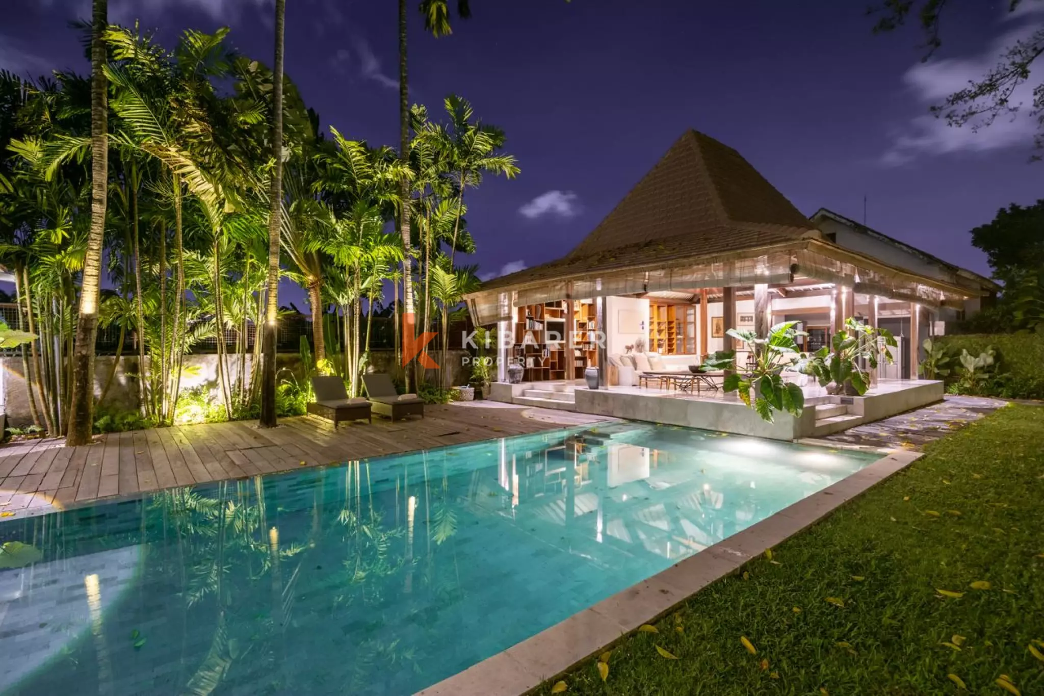 Timeless Tropical Four-Bedroom Villa with Open Living in Umalas