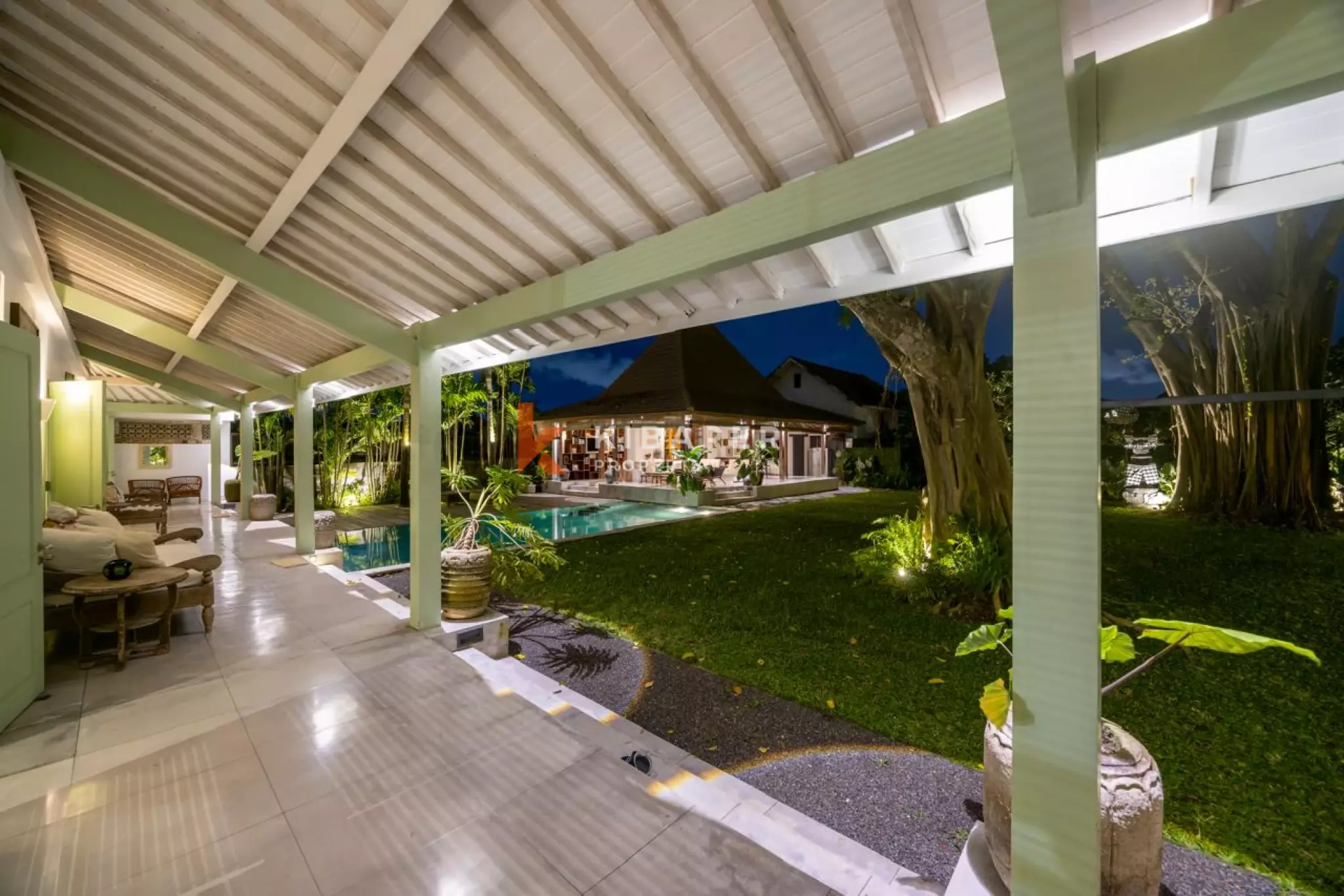 Timeless Tropical Four-Bedroom Villa with Open Living in Umalas