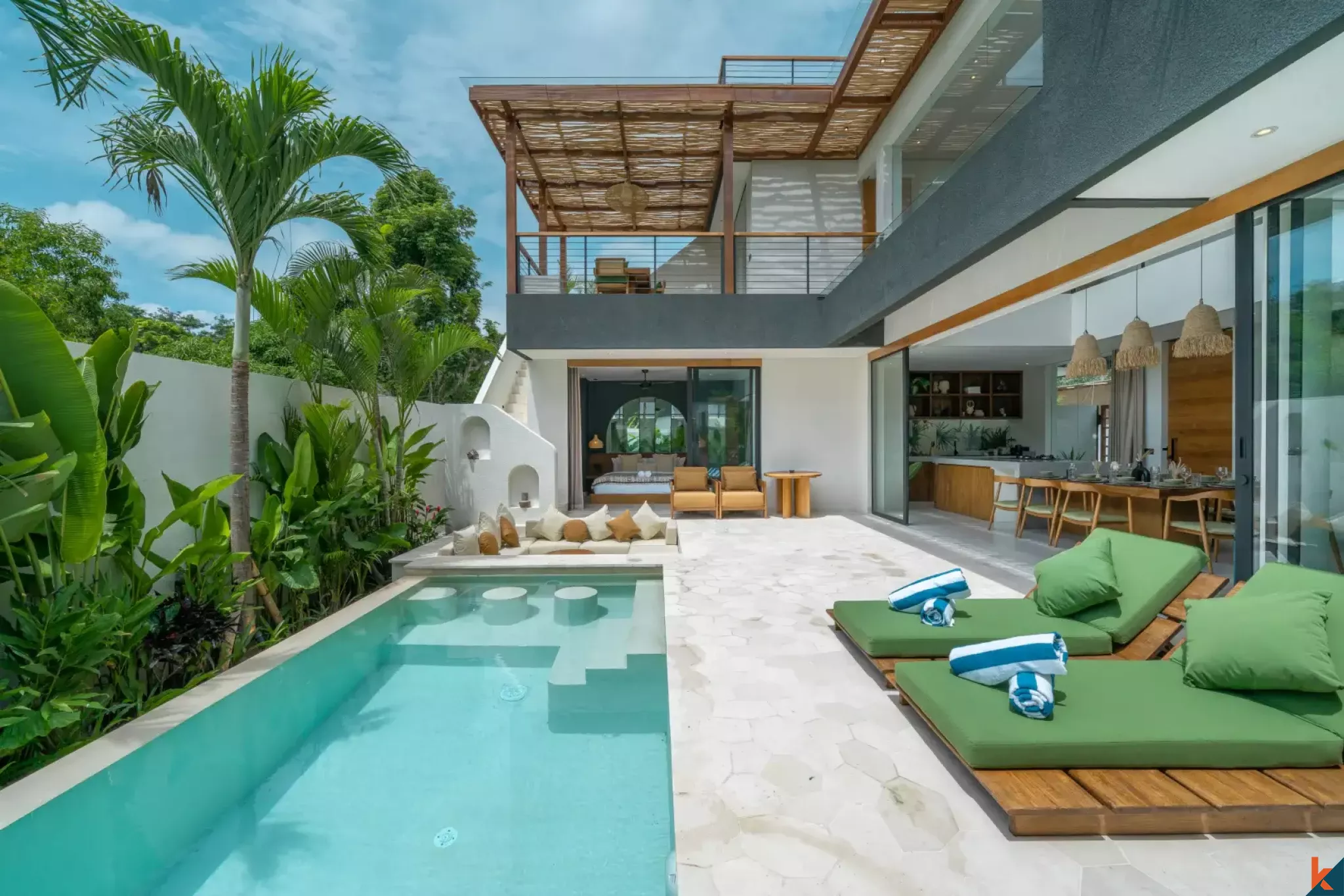 Luxury Three Bedroom Leasehold Villas with Ocean Views in Pecatu