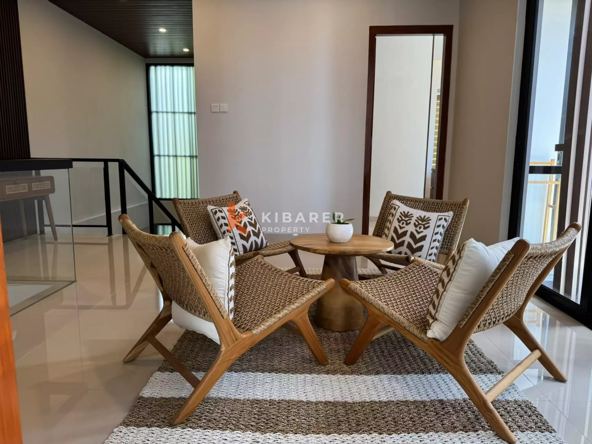Modern Smart Three-Bedrooms Enclosed Living Villa in Tumbak Bayuh