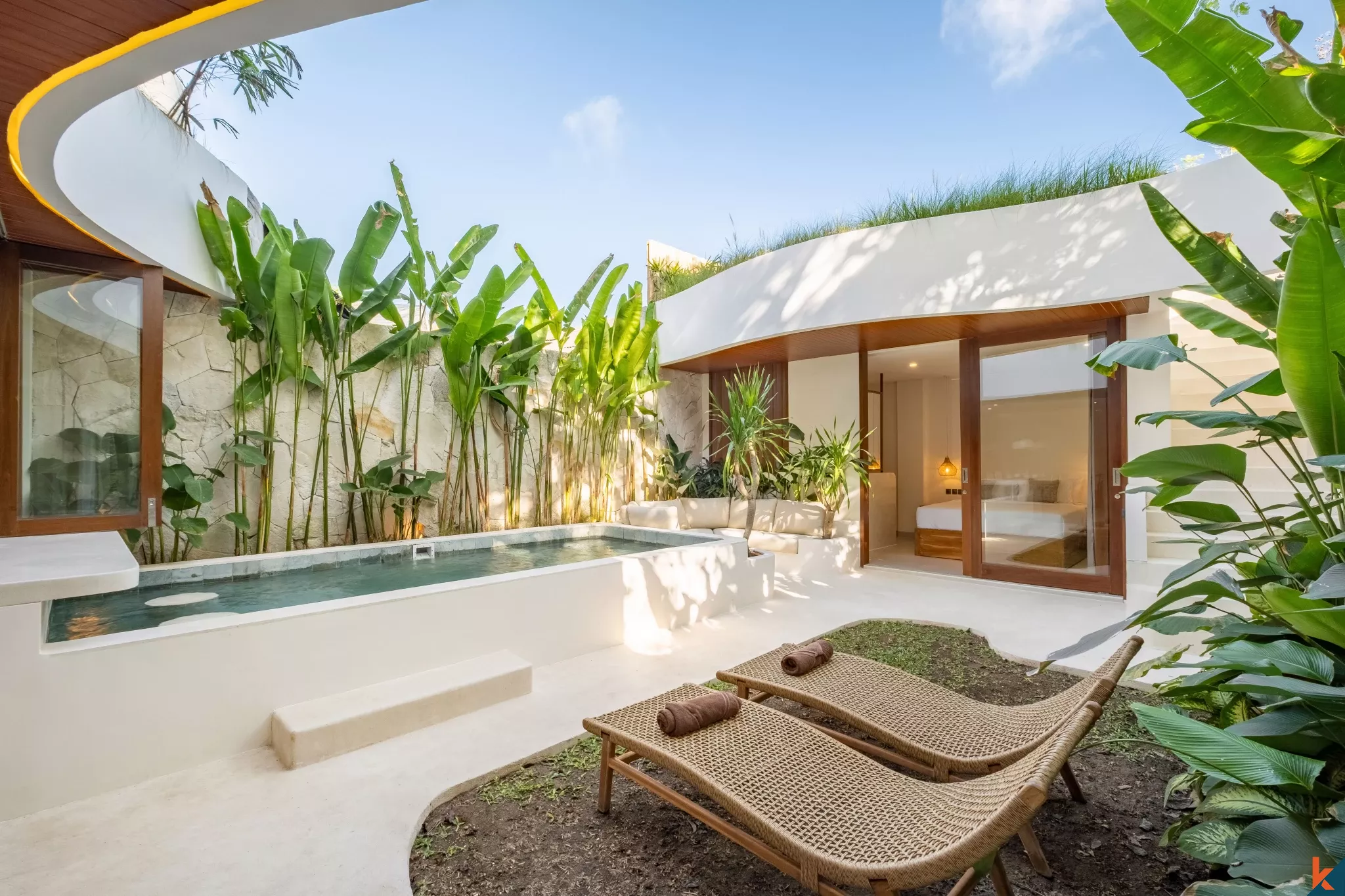 Villa tropicale élégante de 2 chambres à venir à Pecatu