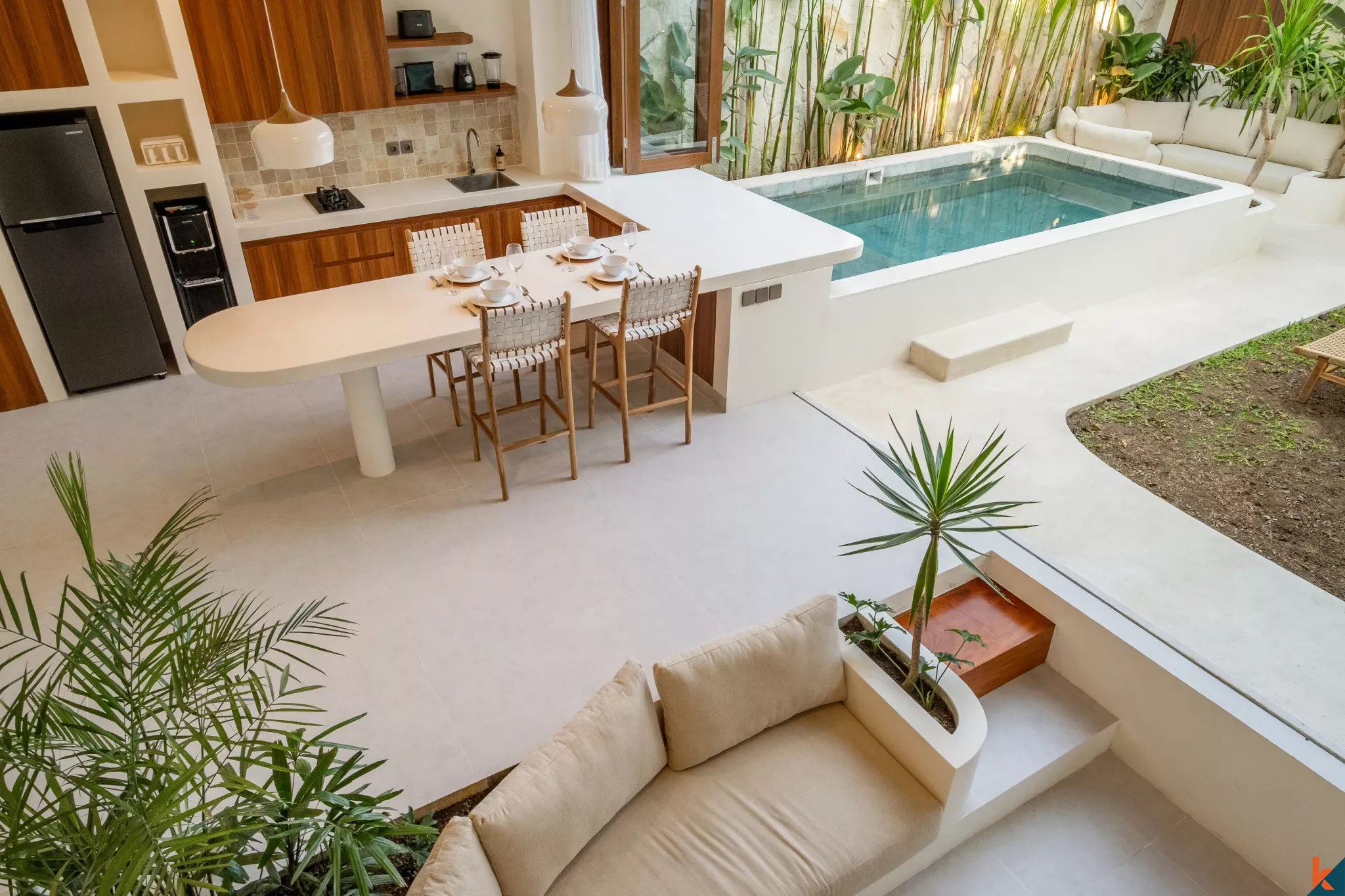 Villa tropicale élégante de 2 chambres à venir à Pecatu