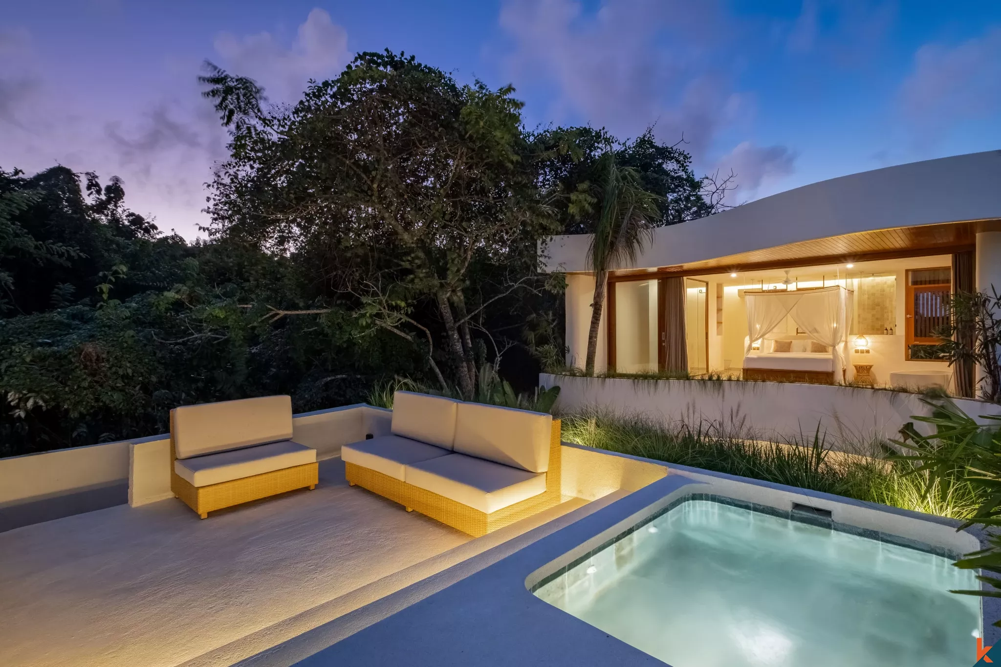 Villa tropicale élégante de 2 chambres à venir à Pecatu
