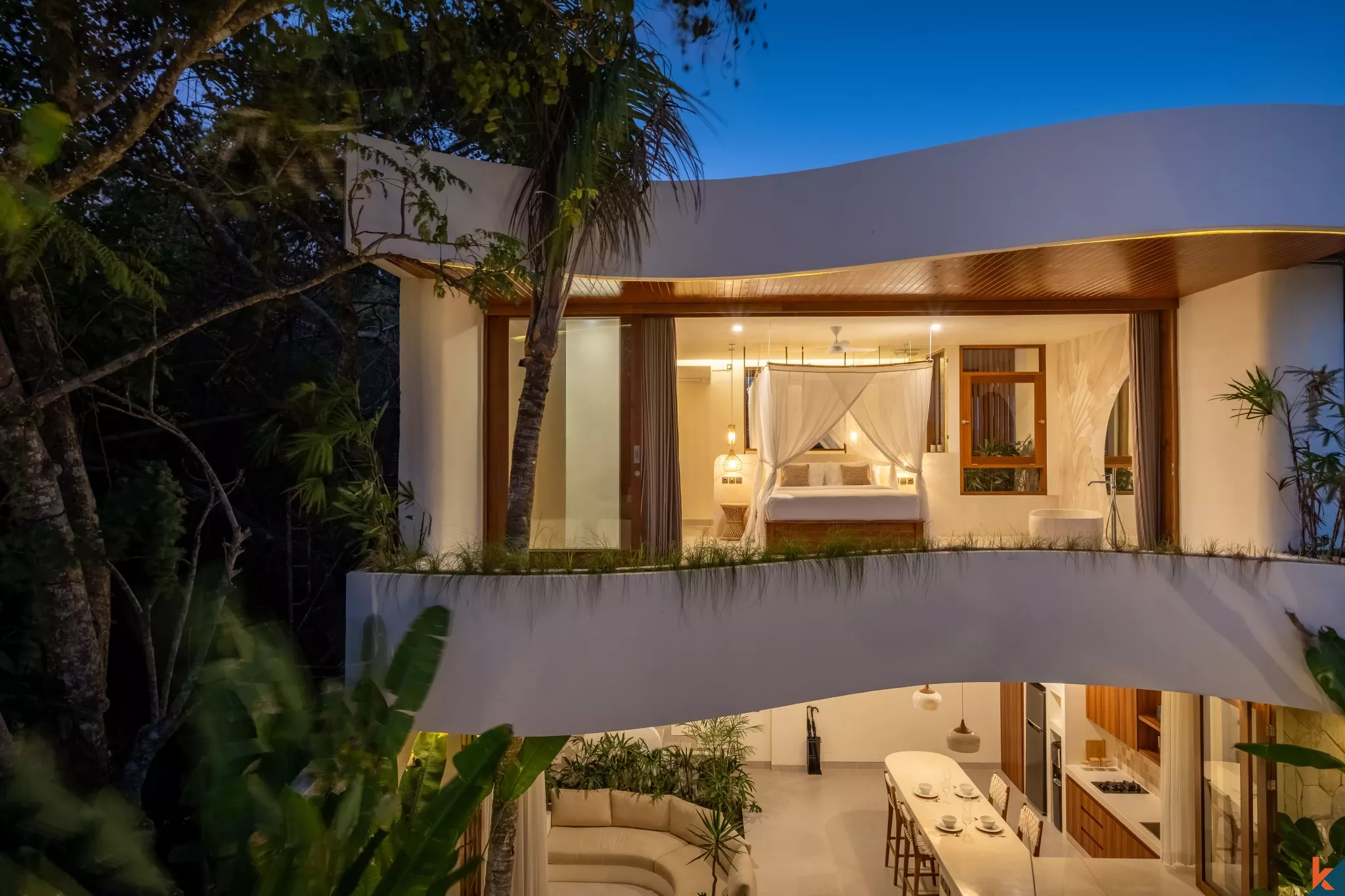 Villa tropicale élégante de 2 chambres à venir à Pecatu