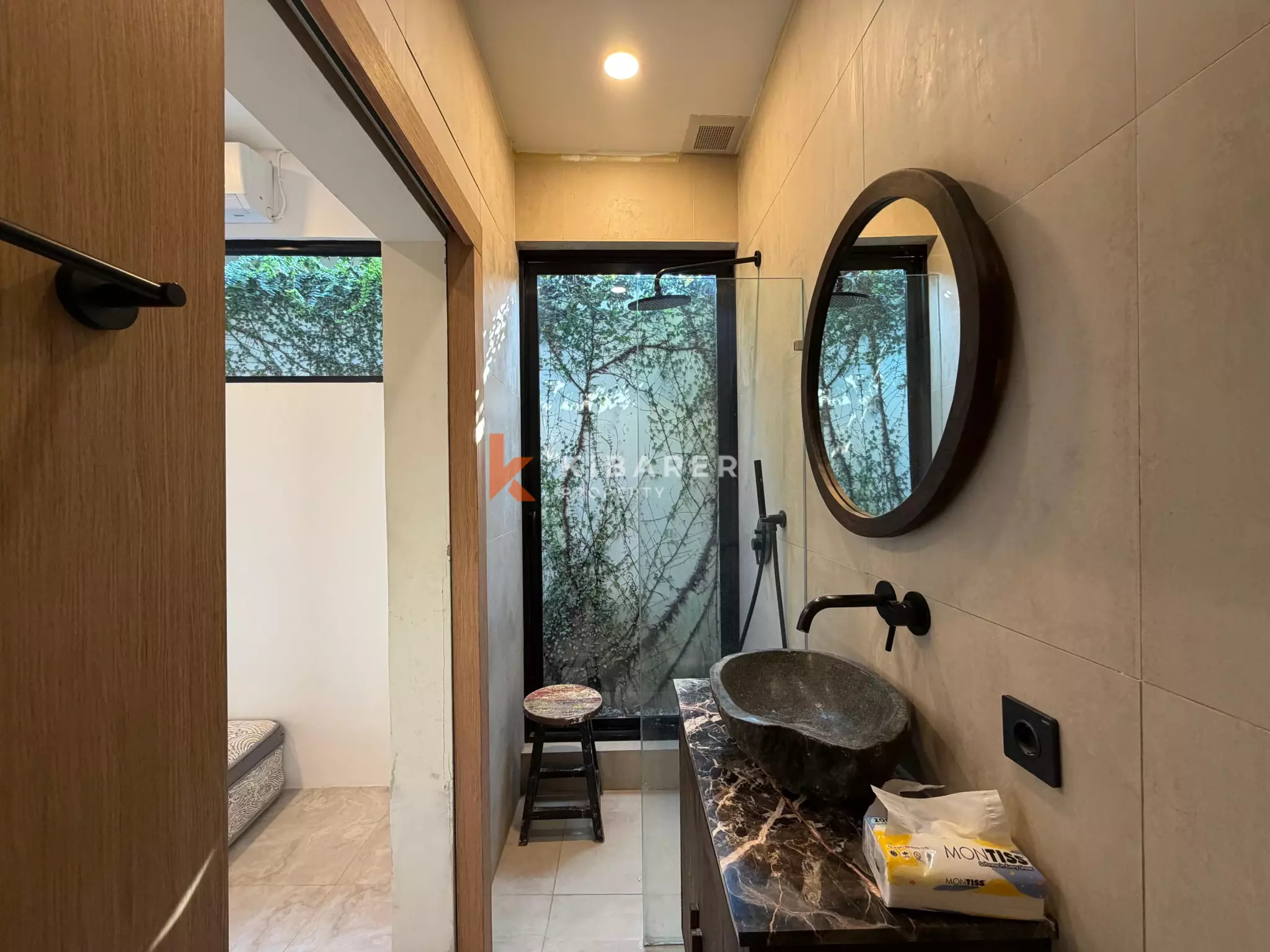 Minimalist Two-Bedrooms Enclosed Villa Moments from Seseh Beach (Minimum 2 Years Rental)
