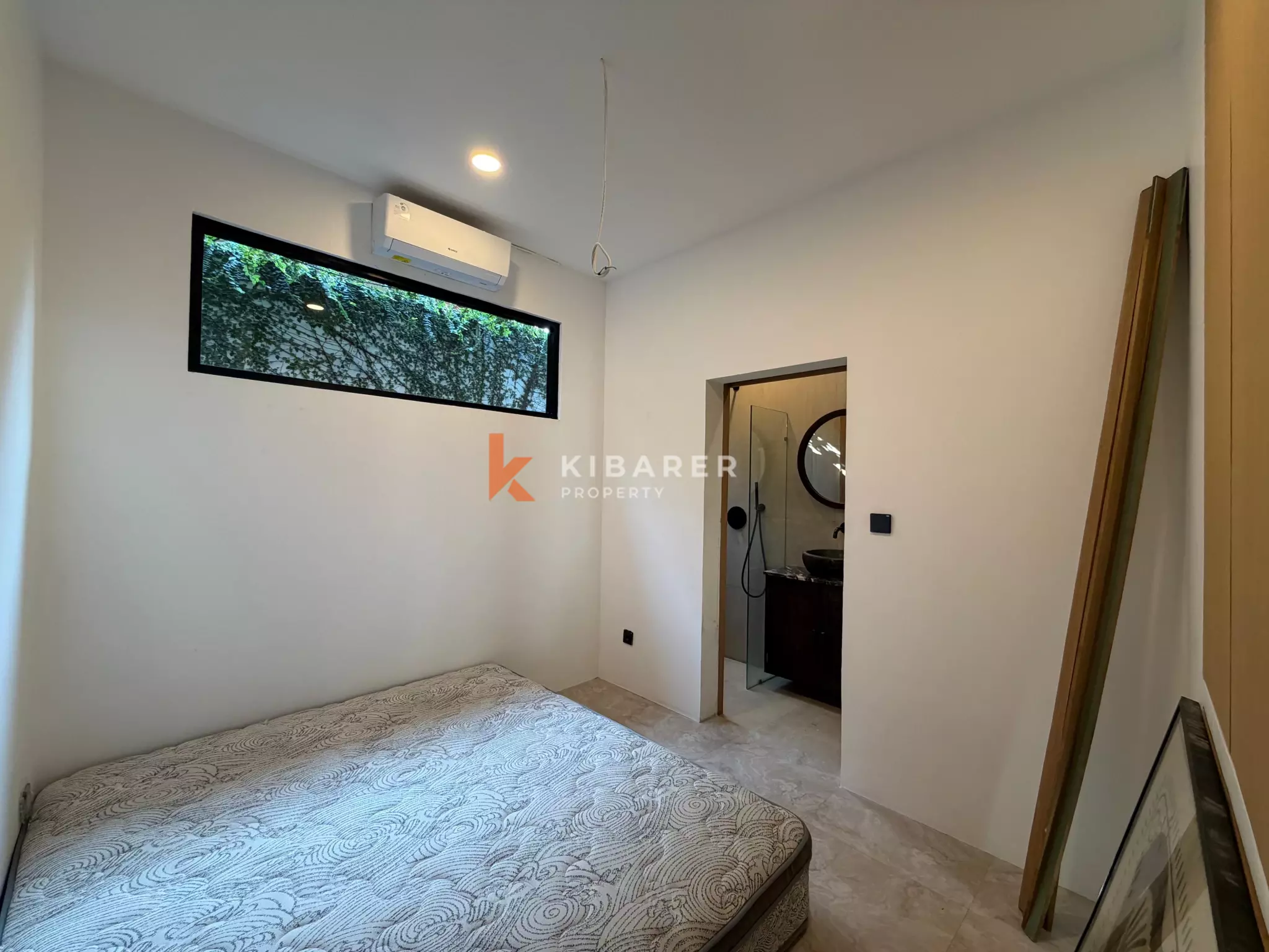 Minimalist Two-Bedrooms Enclosed Villa Moments from Seseh Beach (Minimum 2 Years Rental)