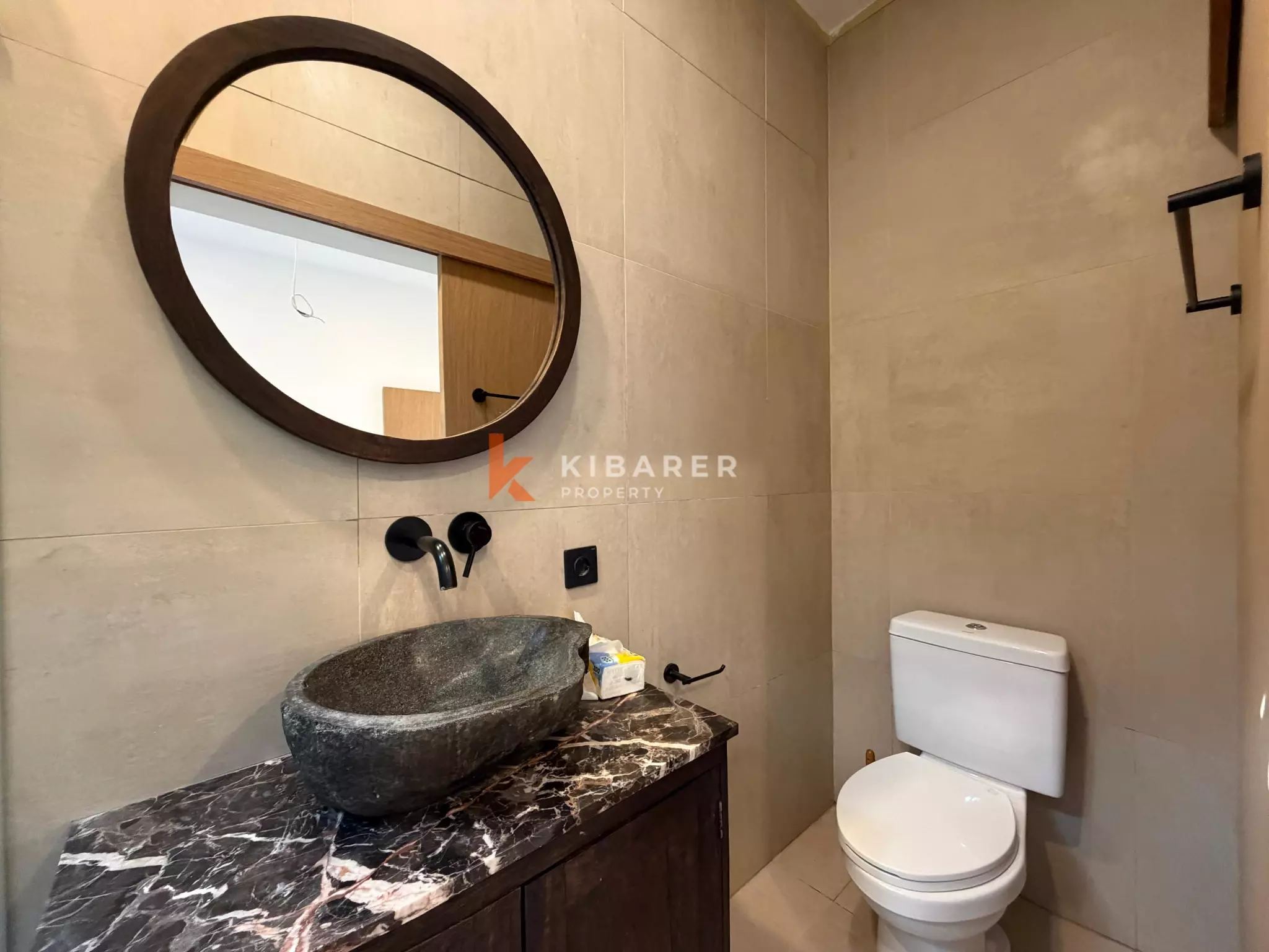 Minimalist Two-Bedrooms Enclosed Villa Moments from Seseh Beach (Minimum 2 Years Rental)