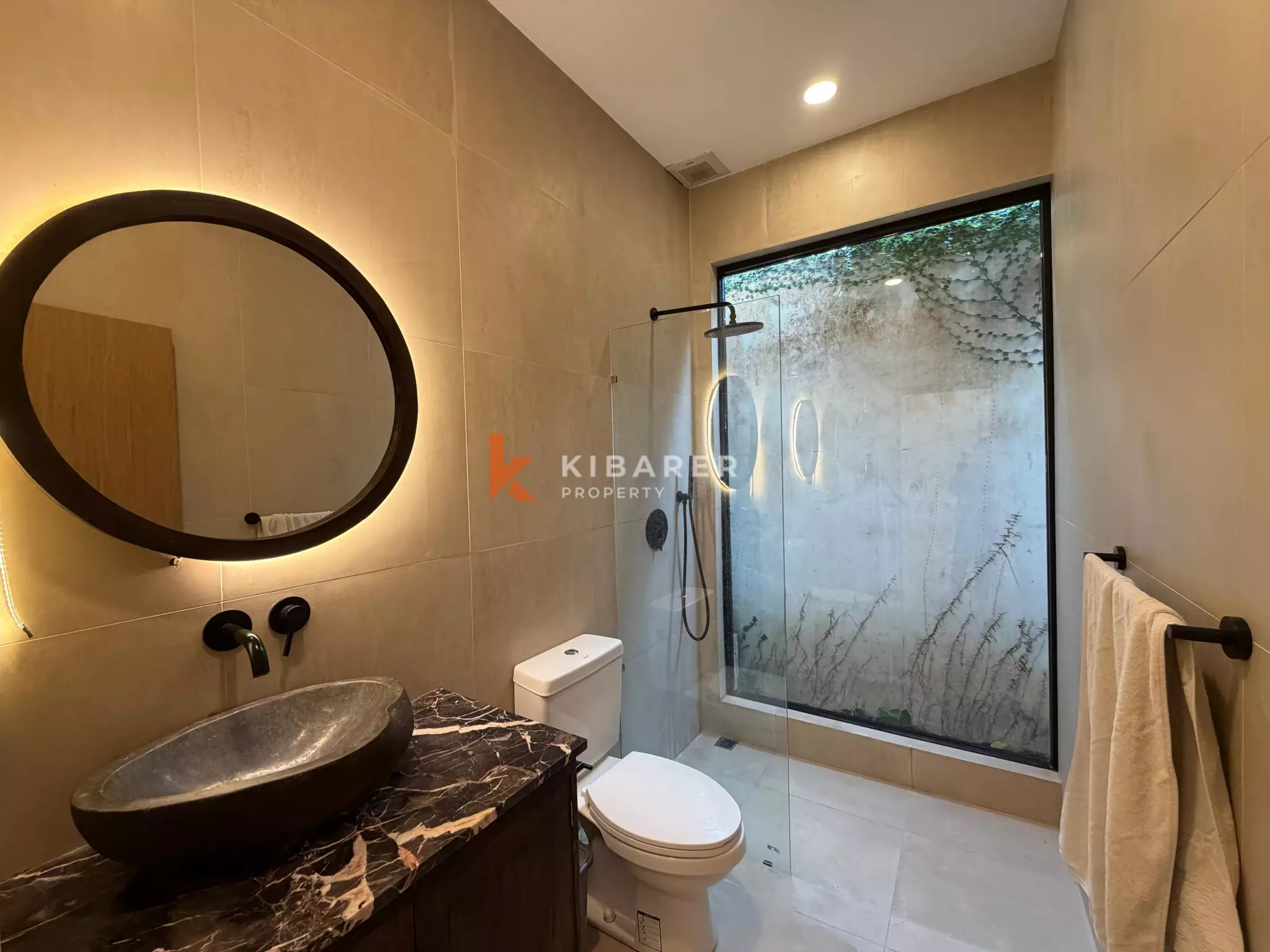 Minimalist Two-Bedrooms Enclosed Villa Moments from Seseh Beach (Minimum 2 Years Rental)