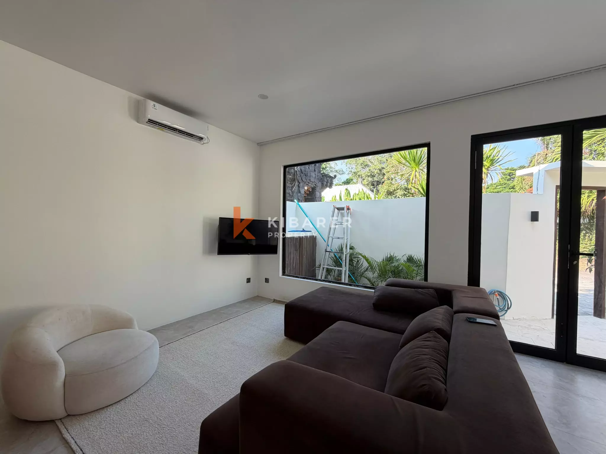 Minimalist Two-Bedrooms Enclosed Villa Moments from Seseh Beach (Minimum 2 Years Rental)