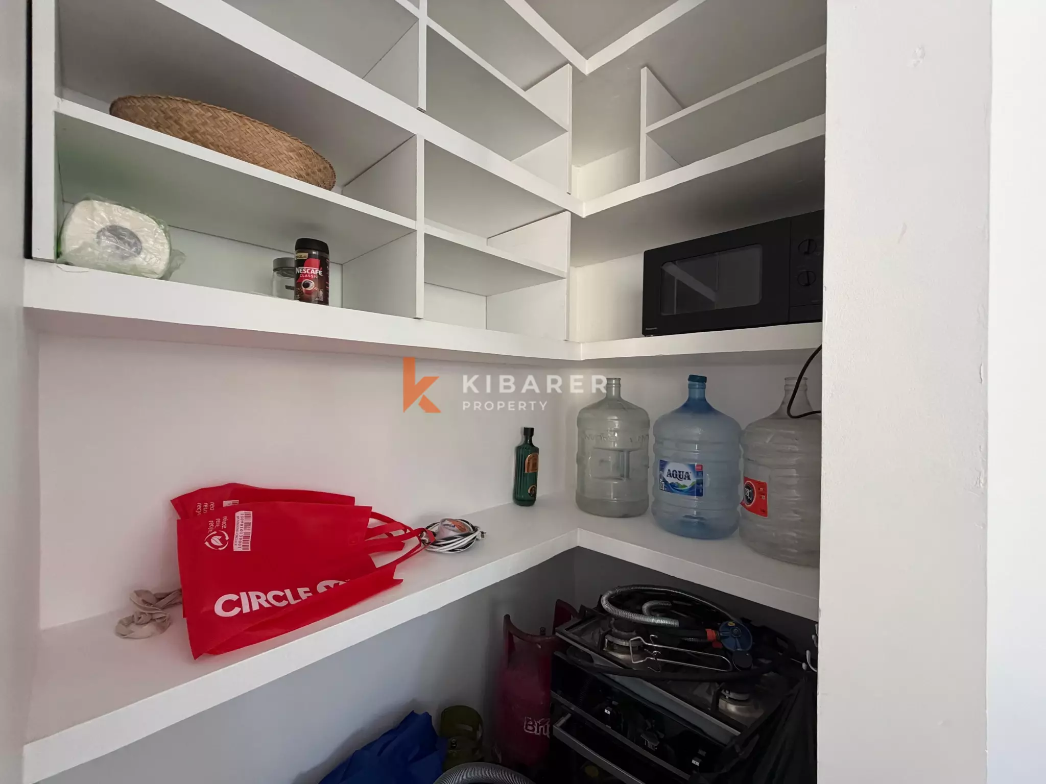 Minimalist Two-Bedrooms Enclosed Villa Moments from Seseh Beach (Minimum 2 Years Rental)