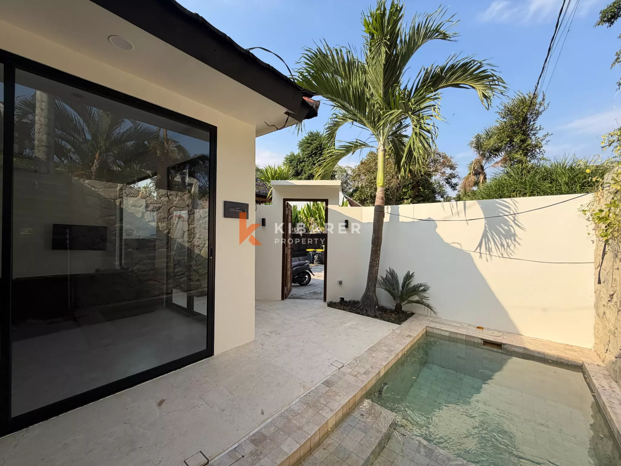 Minimalist Two-Bedrooms Enclosed Villa Moments from Seseh Beach (Minimum 2 Years Rental)