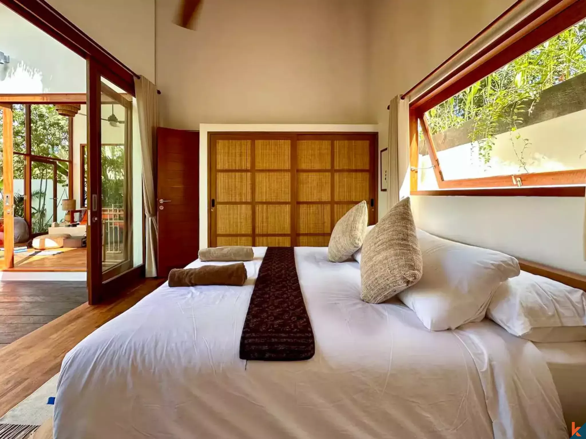 Villa Modern Dua Kamar Tidur untuk Disewa di Area Tenang Semenanjung Bukit