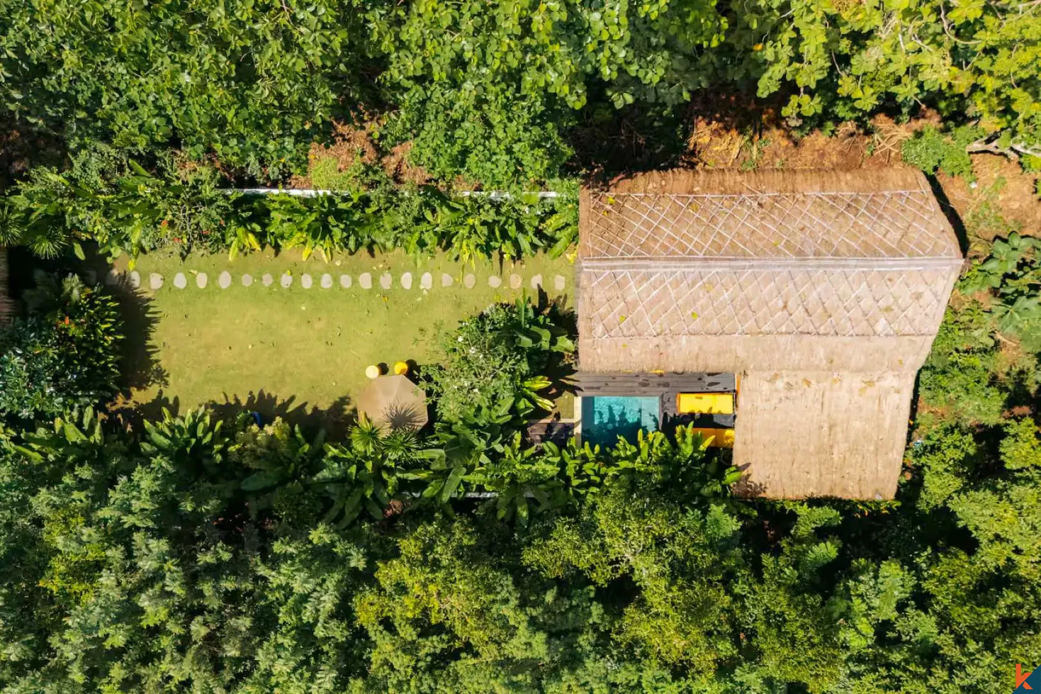 Villa Modern Dua Kamar Tidur untuk Disewa di Area Tenang Semenanjung Bukit