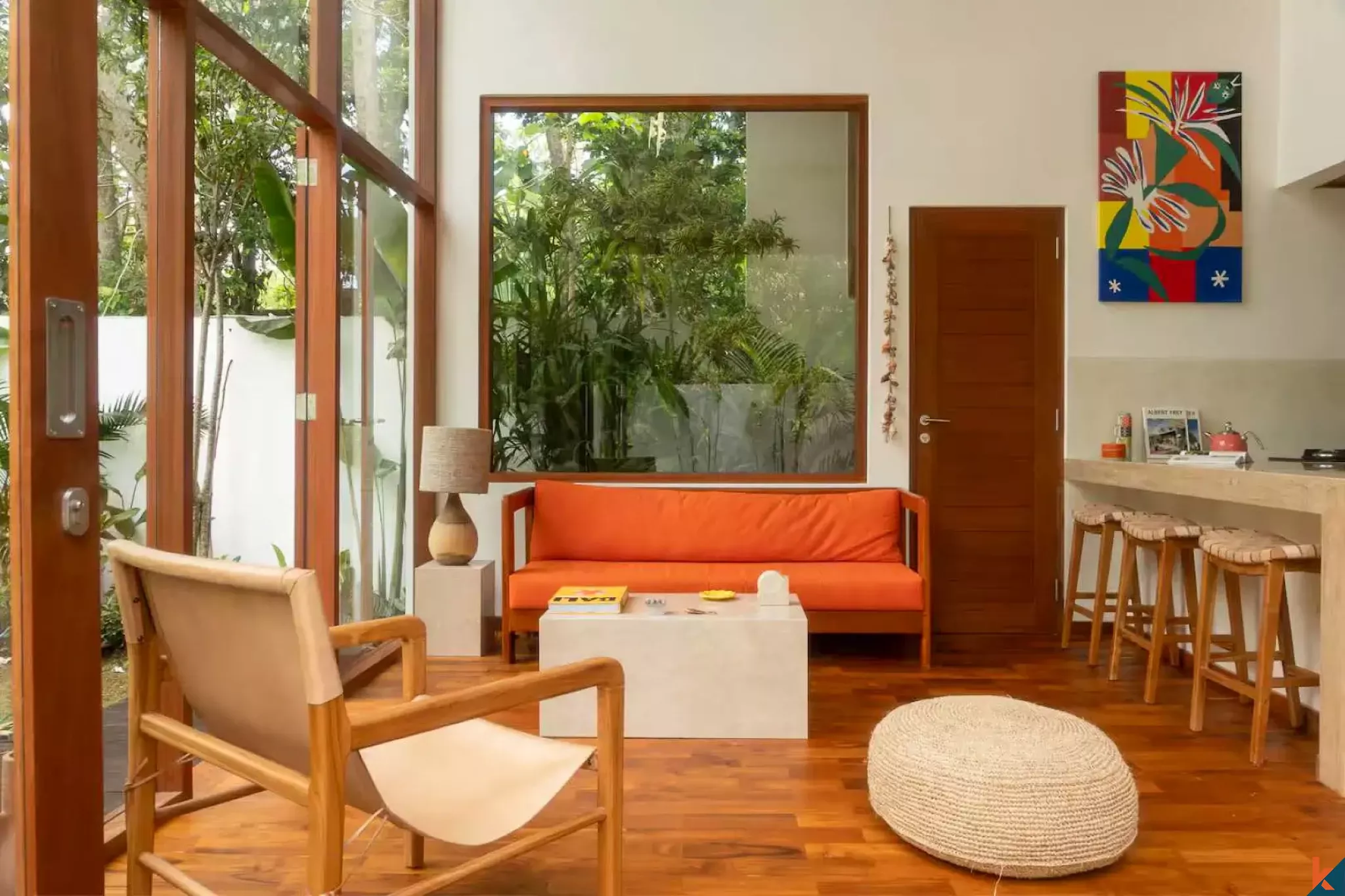 Villa Modern Dua Kamar Tidur untuk Disewa di Area Tenang Semenanjung Bukit