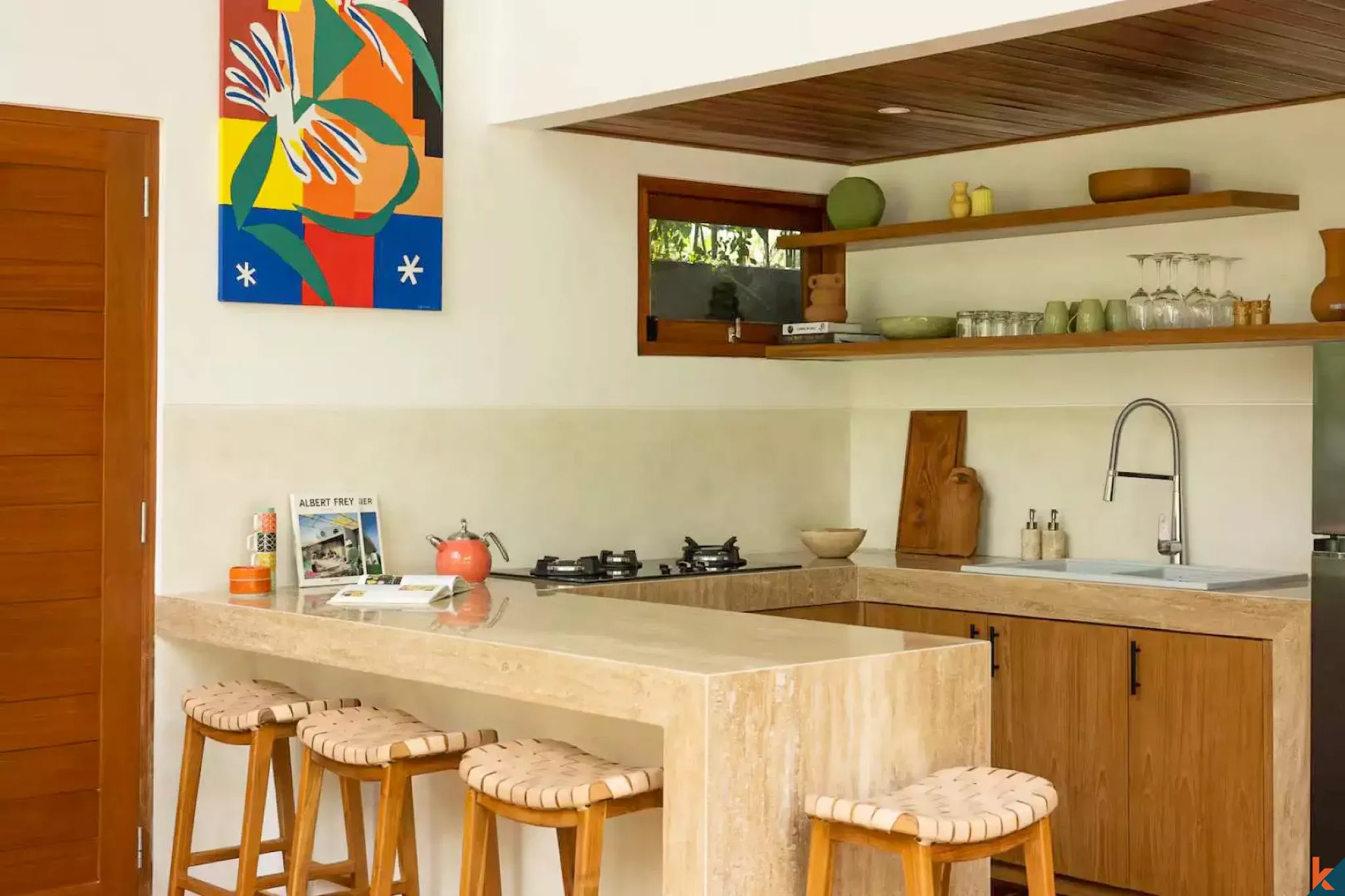 Villa Modern Dua Kamar Tidur untuk Disewa di Area Tenang Semenanjung Bukit