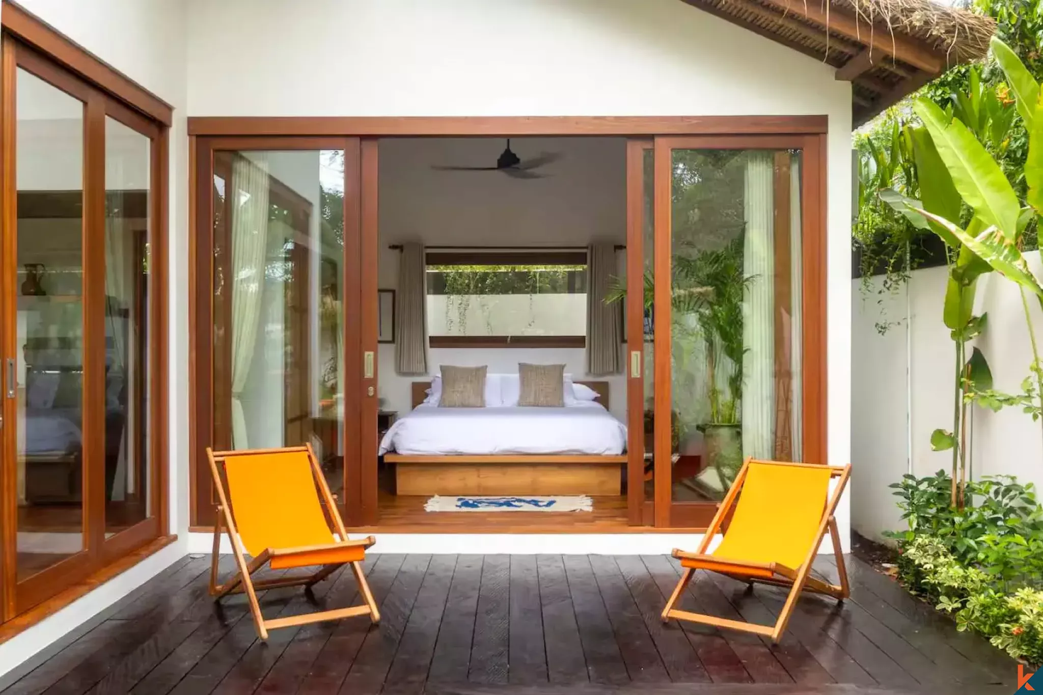 Villa Modern Dua Kamar Tidur untuk Disewa di Area Tenang Semenanjung Bukit