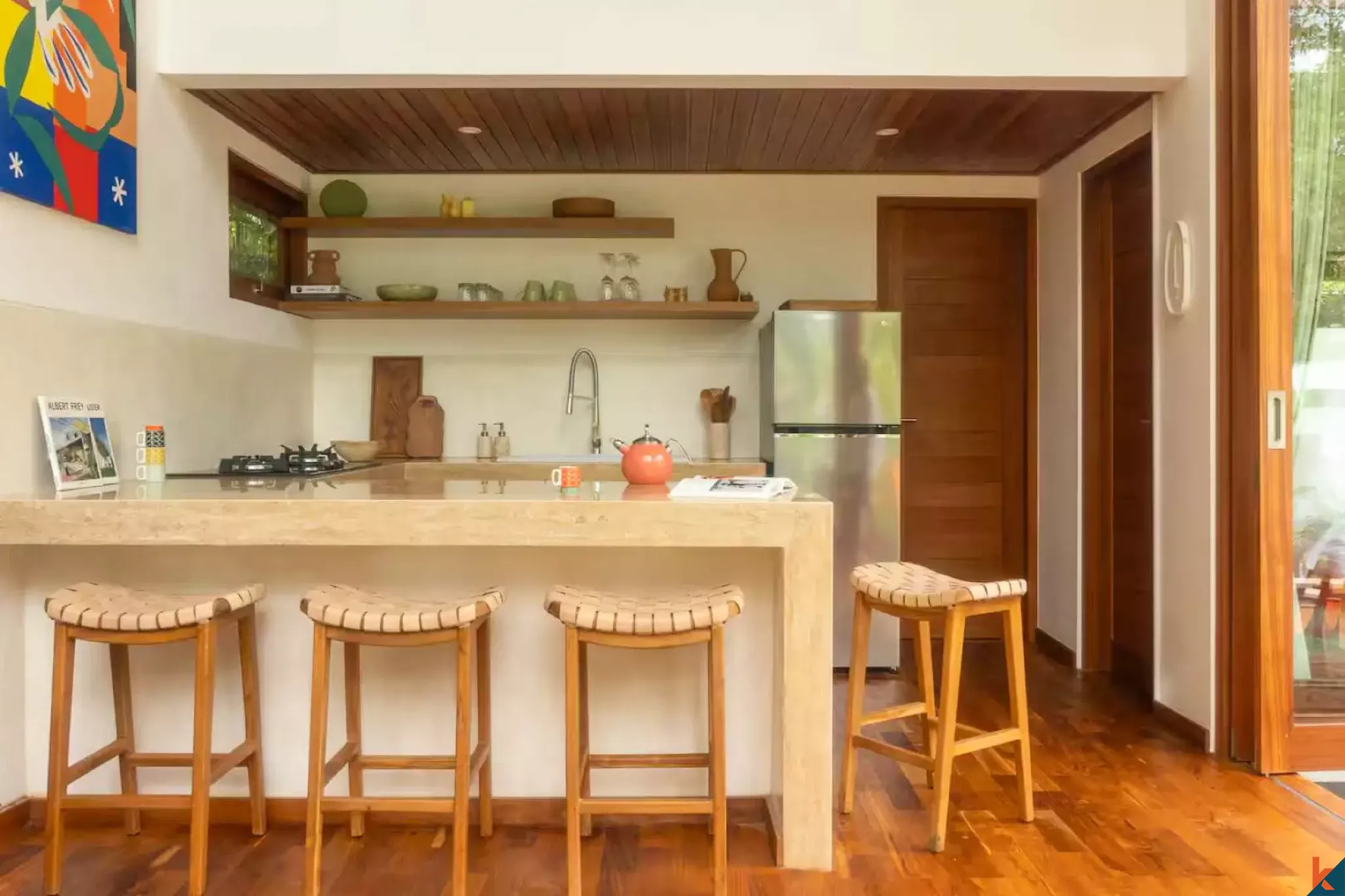 Villa Modern Dua Kamar Tidur untuk Disewa di Area Tenang Semenanjung Bukit
