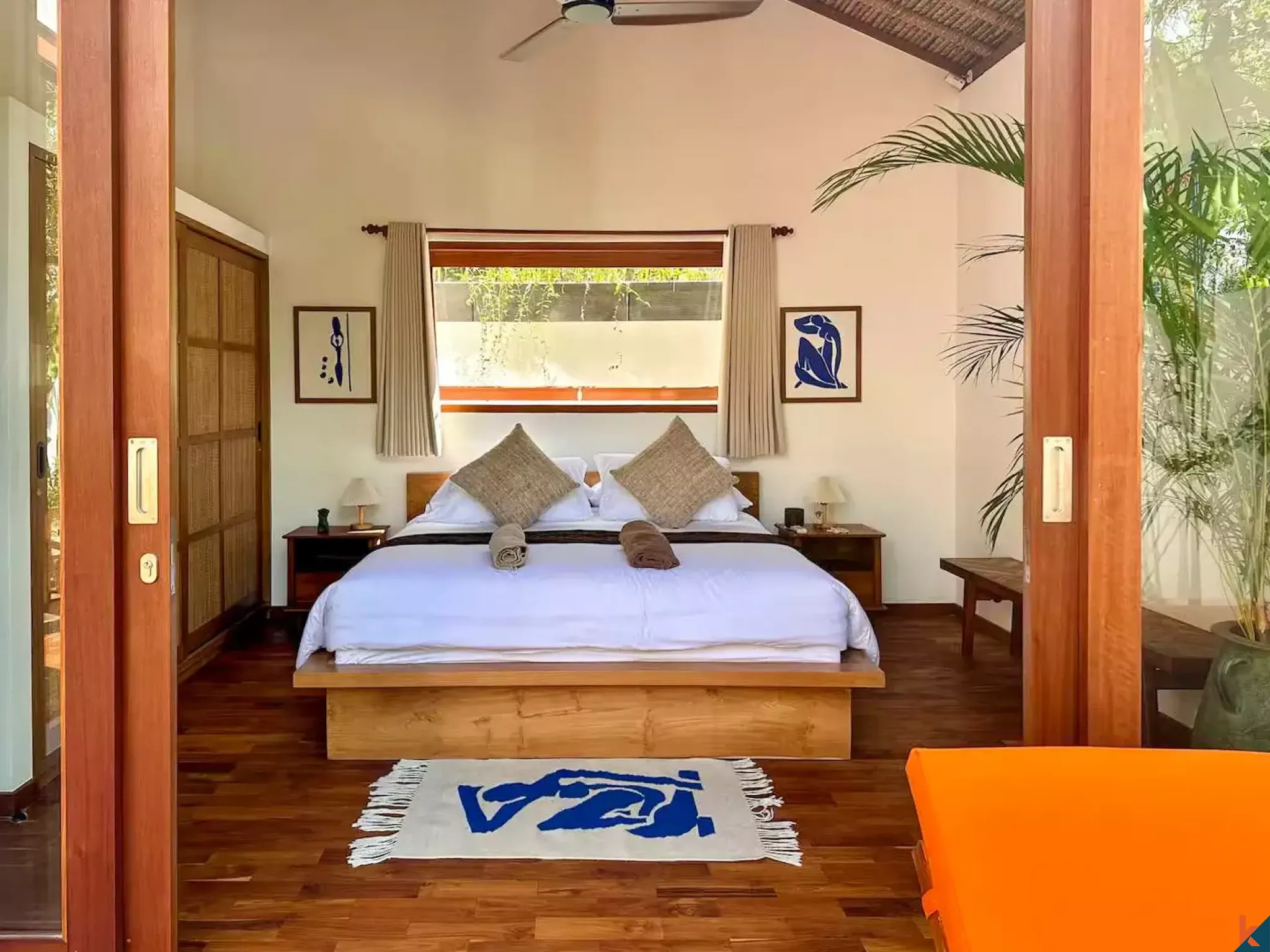 Villa Modern Dua Kamar Tidur untuk Disewa di Area Tenang Semenanjung Bukit