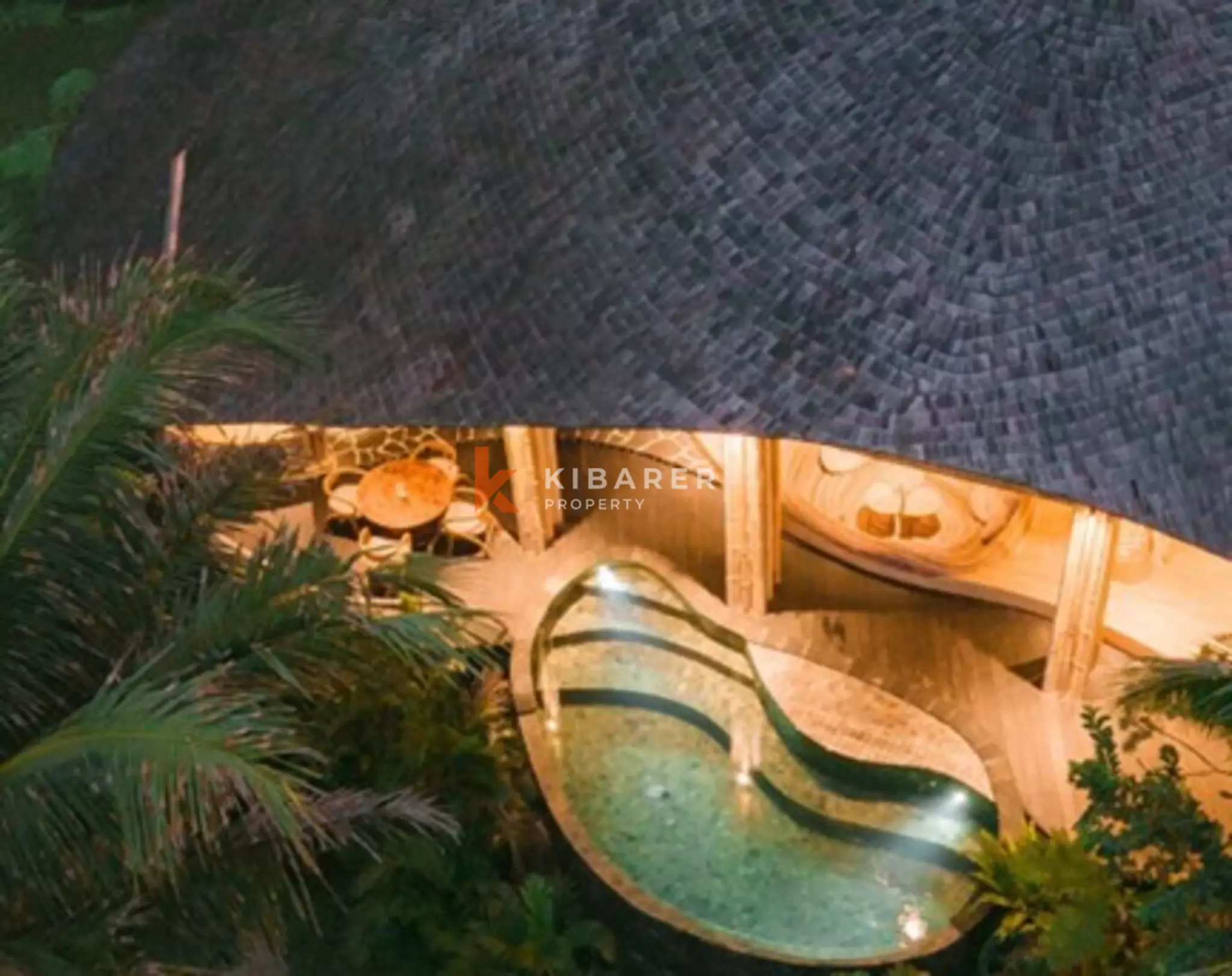 Eco-Luxury Three Bedroom Bamboo Villa with Tranquil River Views in Tabanan