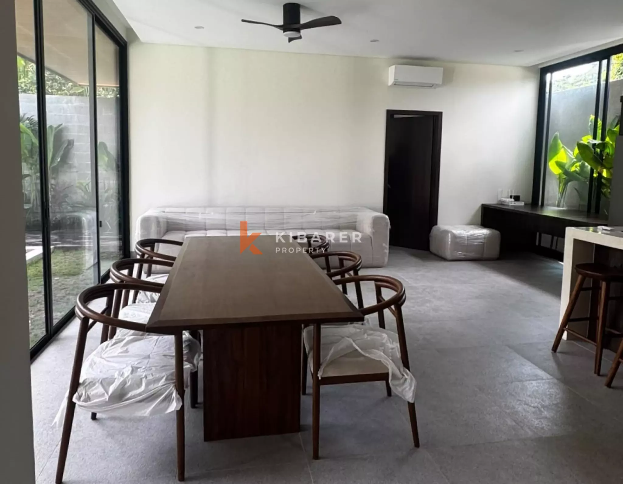 Magnifique villa fermée de deux chambres dans le quartier central d'Umalas