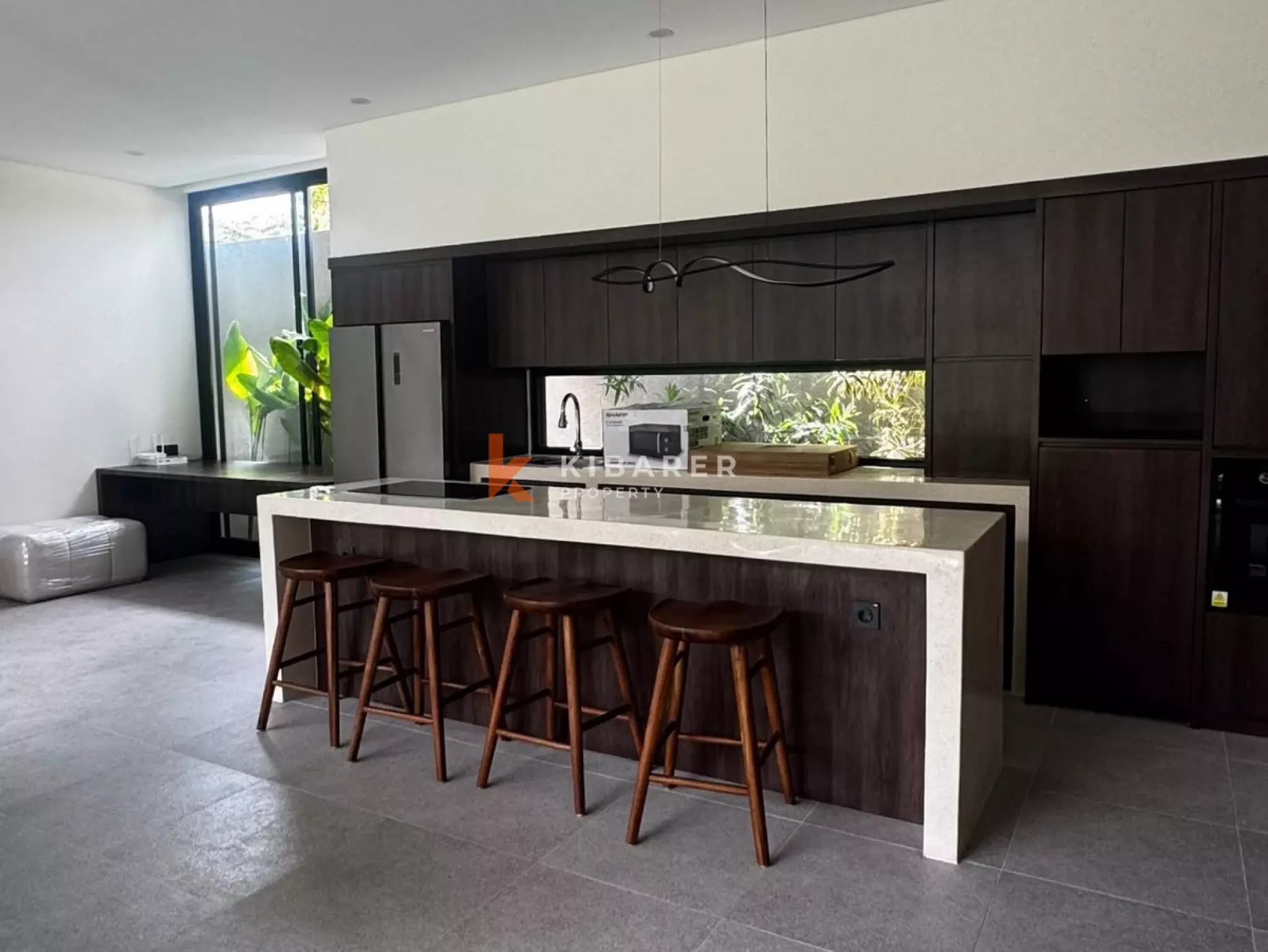 Magnifique villa fermée de deux chambres dans le quartier central d'Umalas